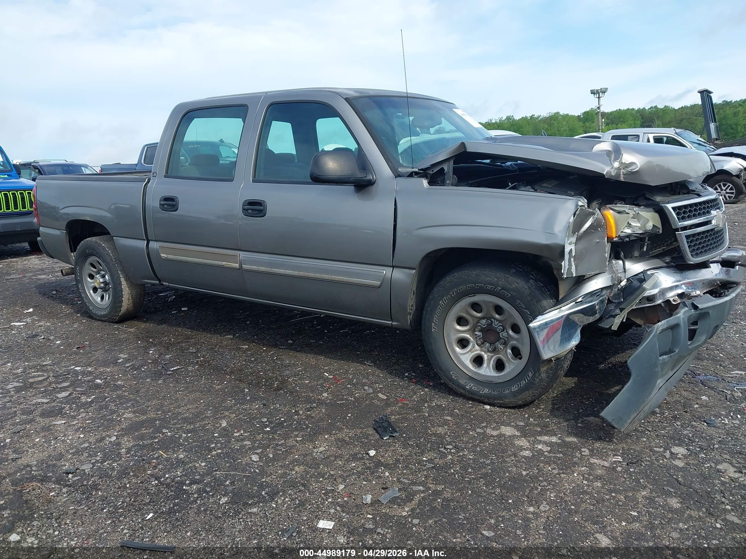 2007 Chevrolet Silverado 1500 Classic Ls Champagne vin: 2GCEC13V771116613