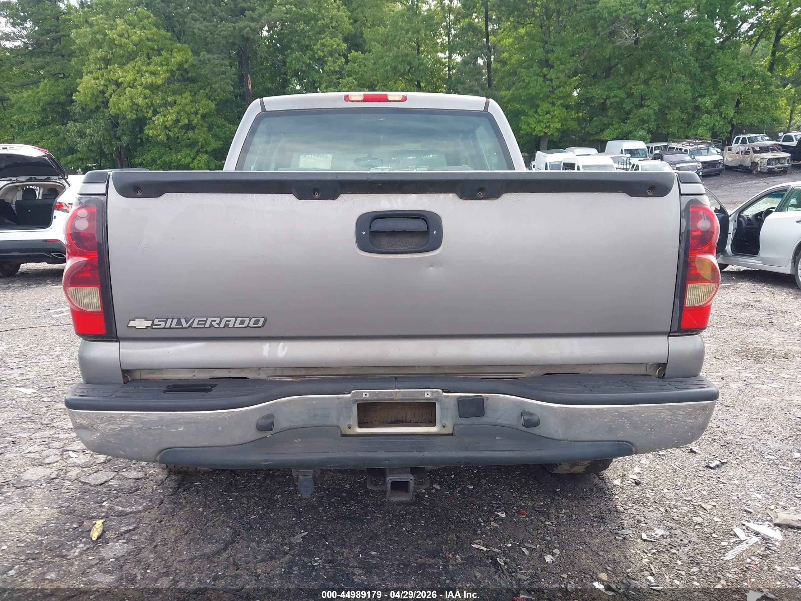 2007 Chevrolet Silverado 1500 Classic Ls Champagne vin: 2GCEC13V771116613