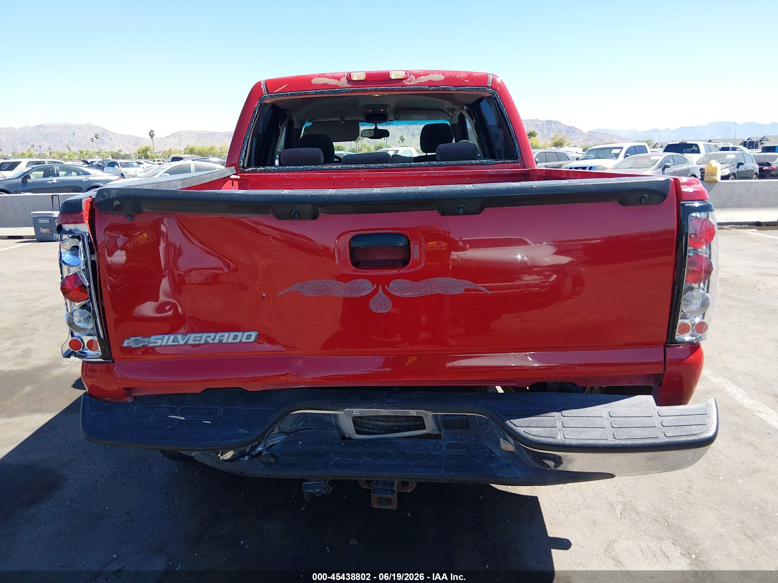 2007 Chevrolet Silverado 1500 Classic Ls Red vin: 2GCEC13V871165173