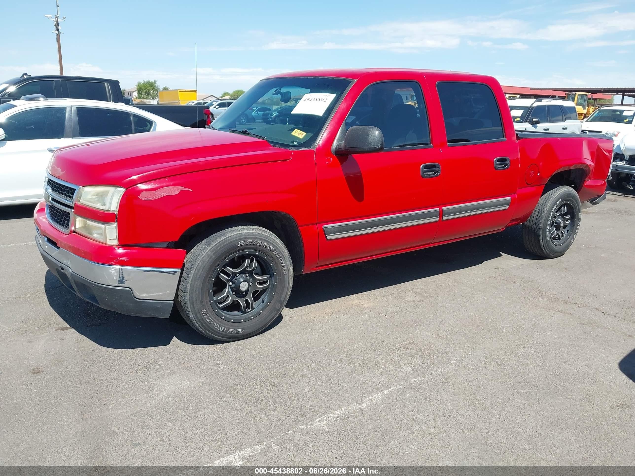 2007 Chevrolet Silverado 1500 Classic Ls Red vin: 2GCEC13V871165173
