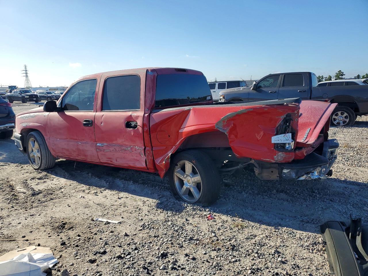 2006 Chevrolet Silverado C1500 Красный vin: 2GCEC13V961221958