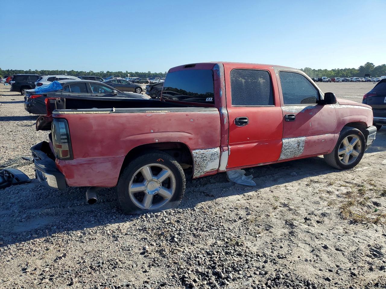 2006 Chevrolet Silverado C1500 Красный vin: 2GCEC13V961221958