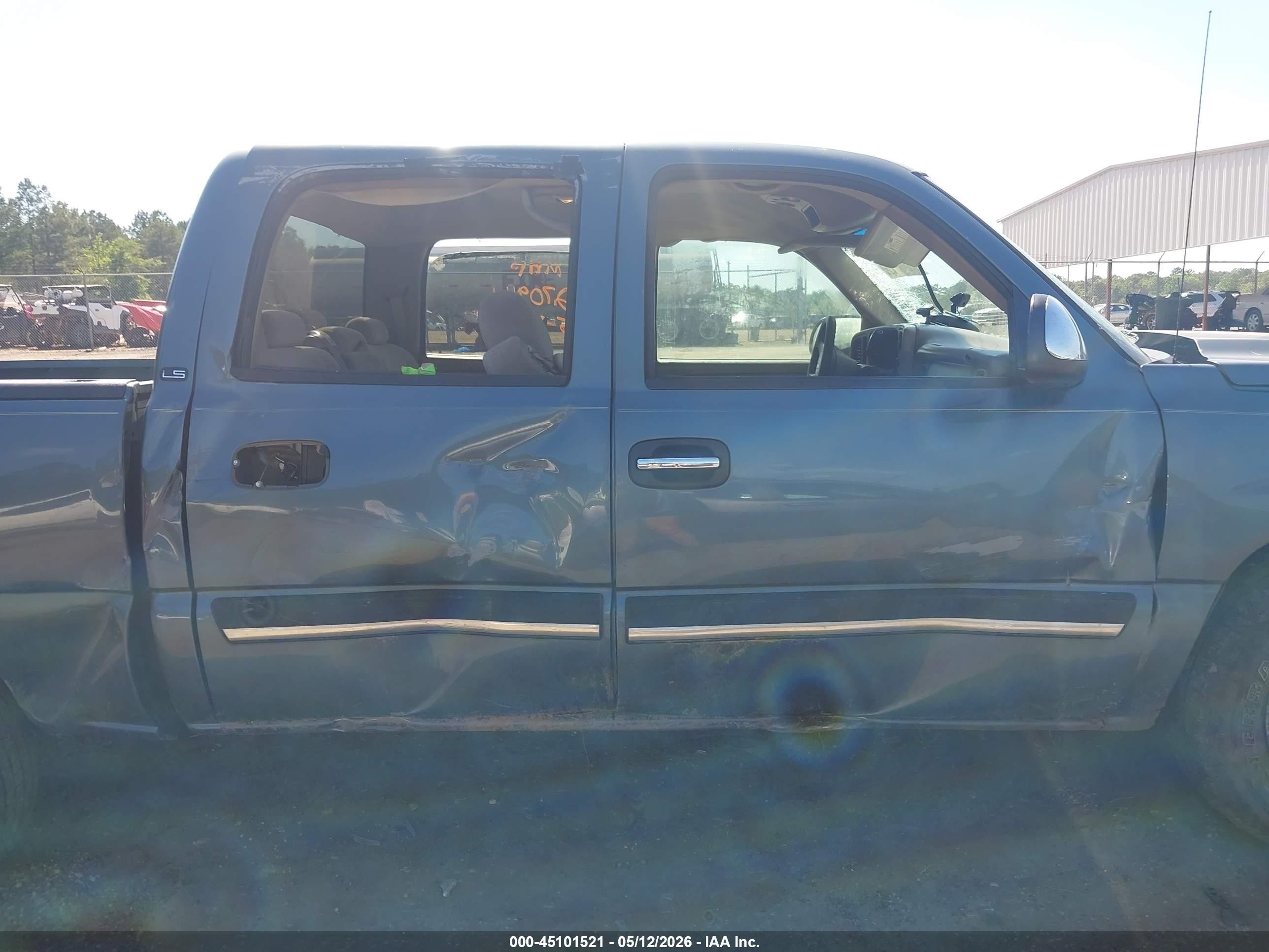 2006 Chevrolet Silverado 1500 Ls Blue vin: 2GCEC13V961340738