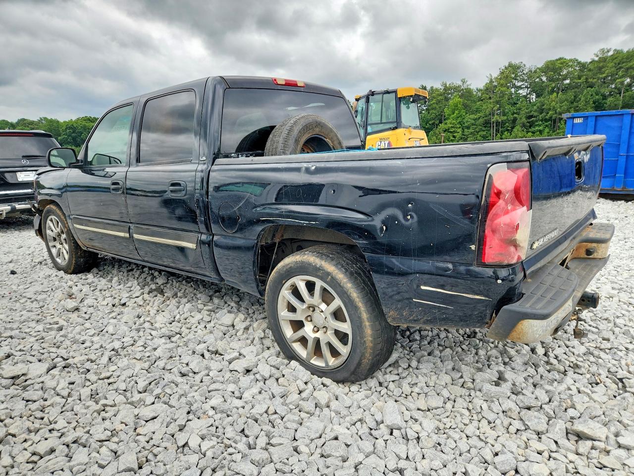 2007 Chevrolet Silverado C1500 Classic Crew Cab Black vin: 2GCEC13V971178904