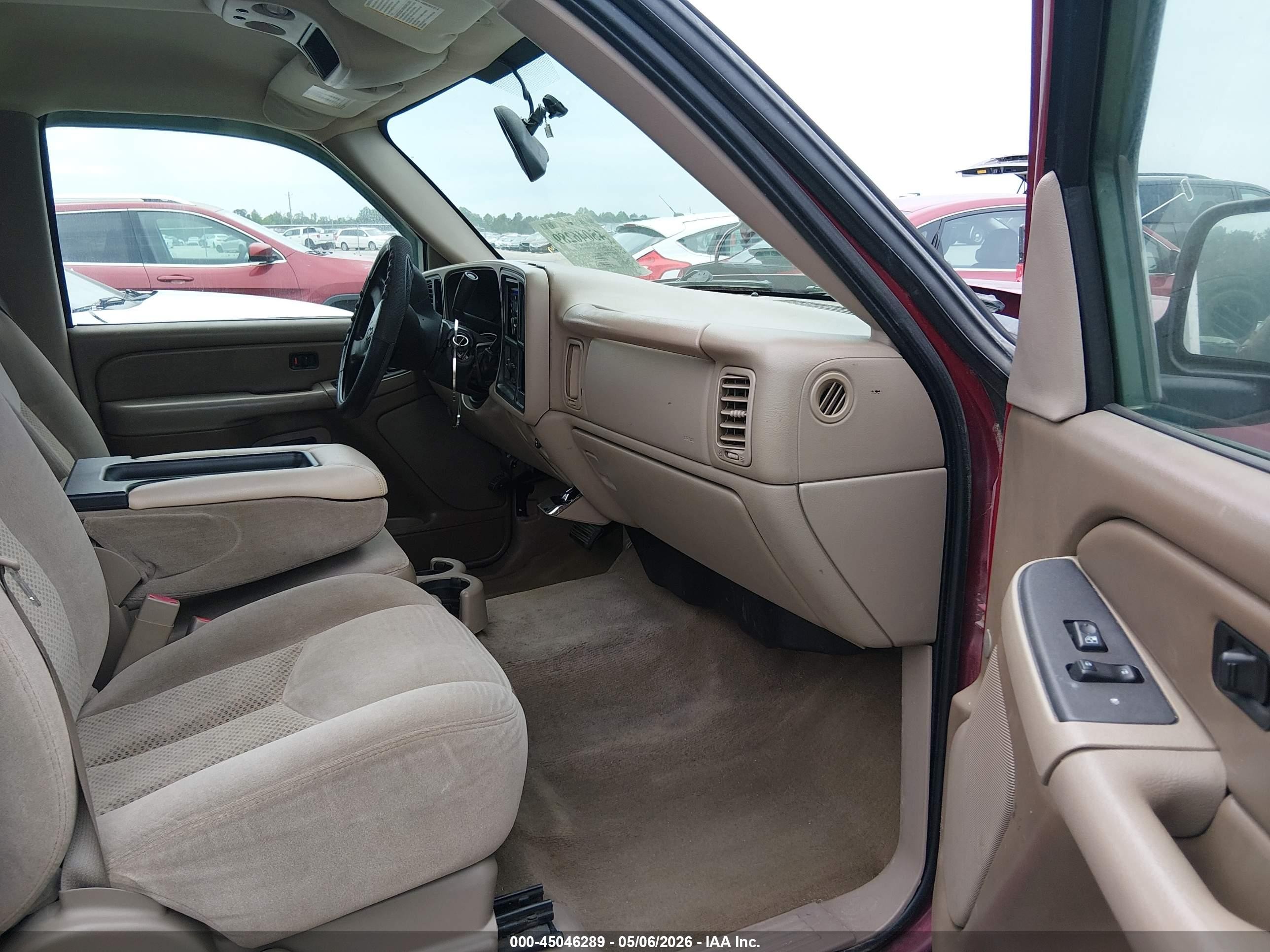 2006 Chevrolet Silverado 1500 Ls Burgundy vin: 2GCEC13VX61208359