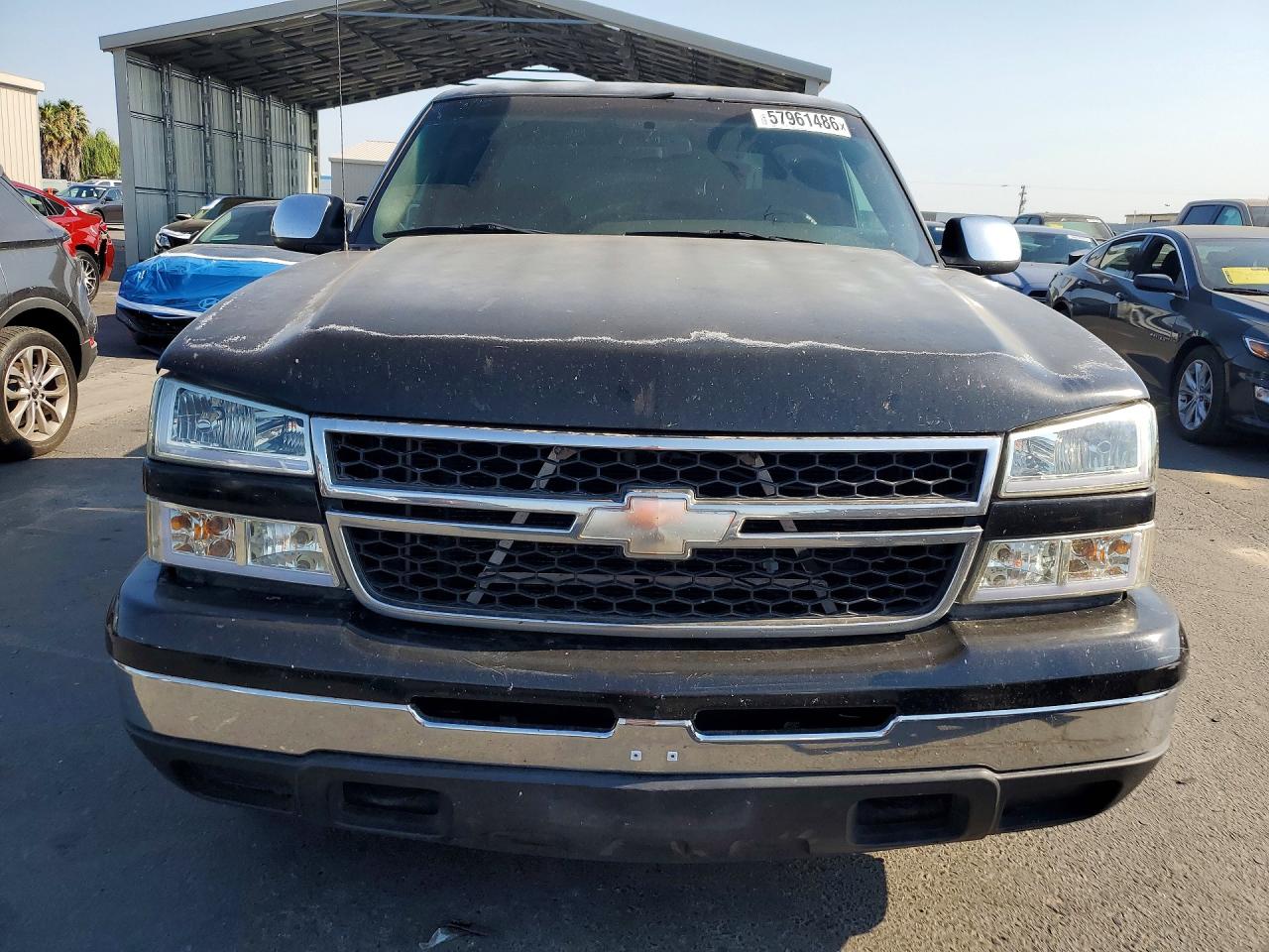 2006 Chevrolet Silverado C1500 Black vin: 2GCEC13VX61237442