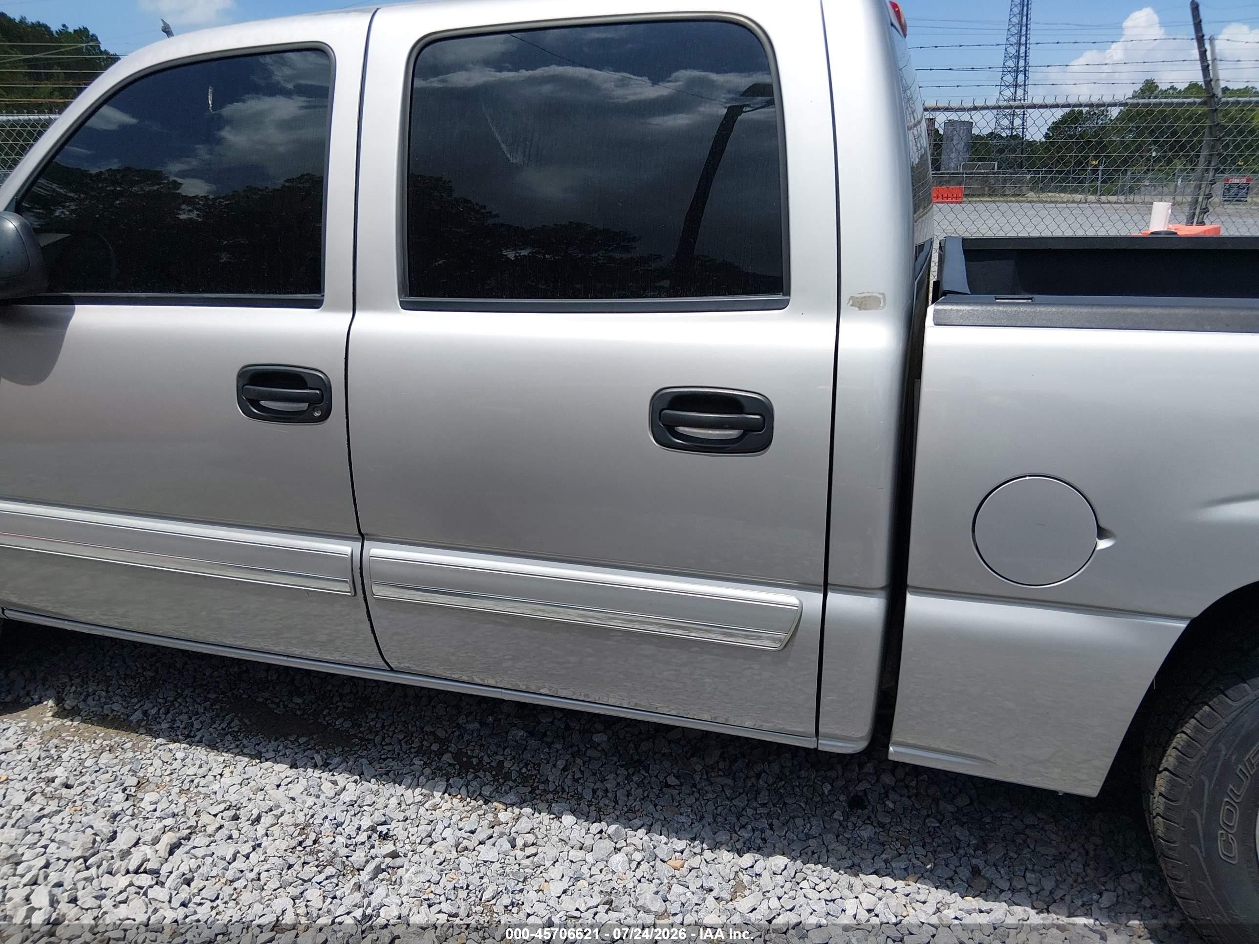 2007 Chevrolet Silverado 1500 Classic Ls Серый vin: 2GCEC13VX71159682