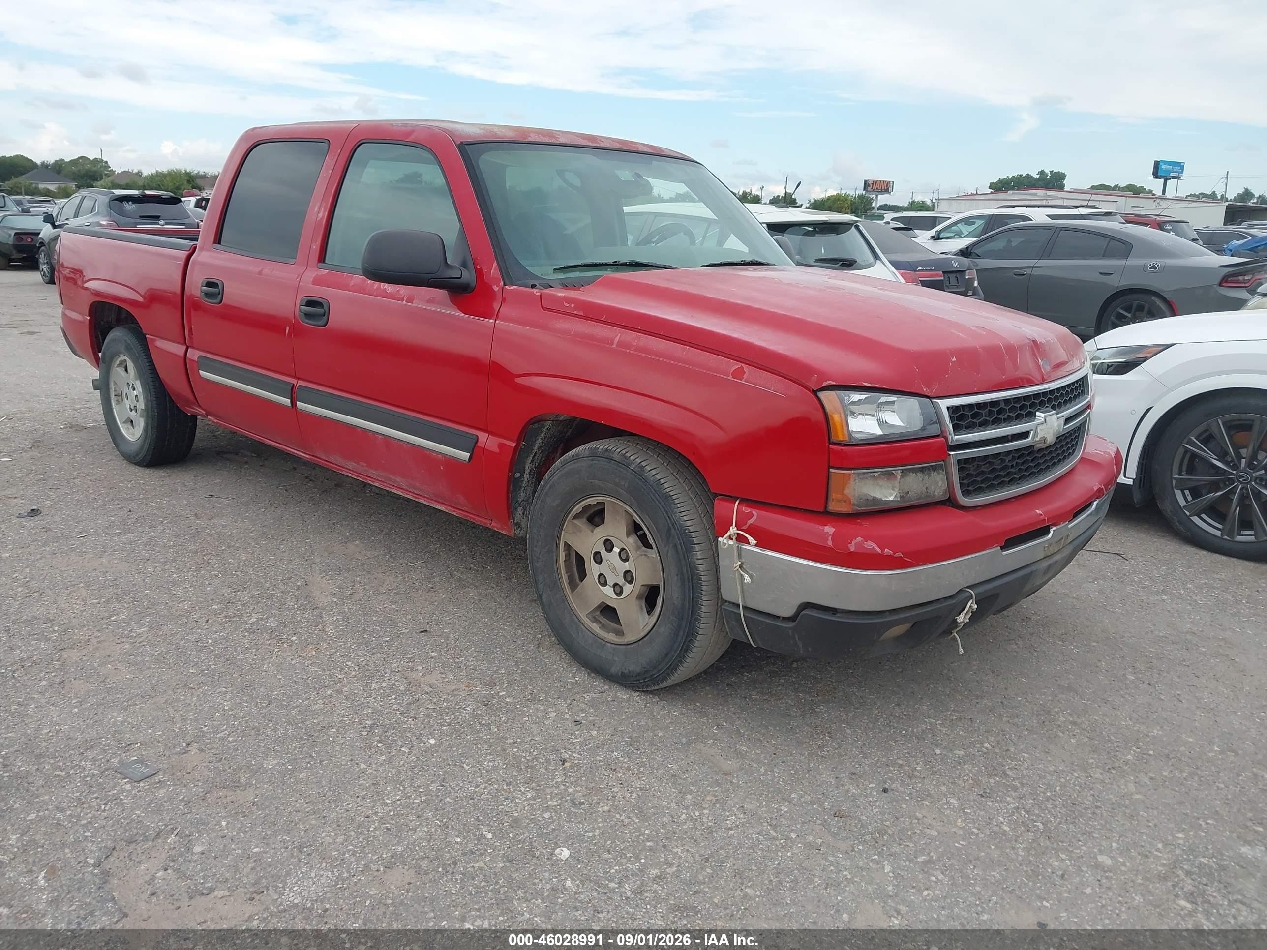 2007 Chevrolet Silverado 1500 Classic Lt1 Красный vin: 2GCEC13Z071155143