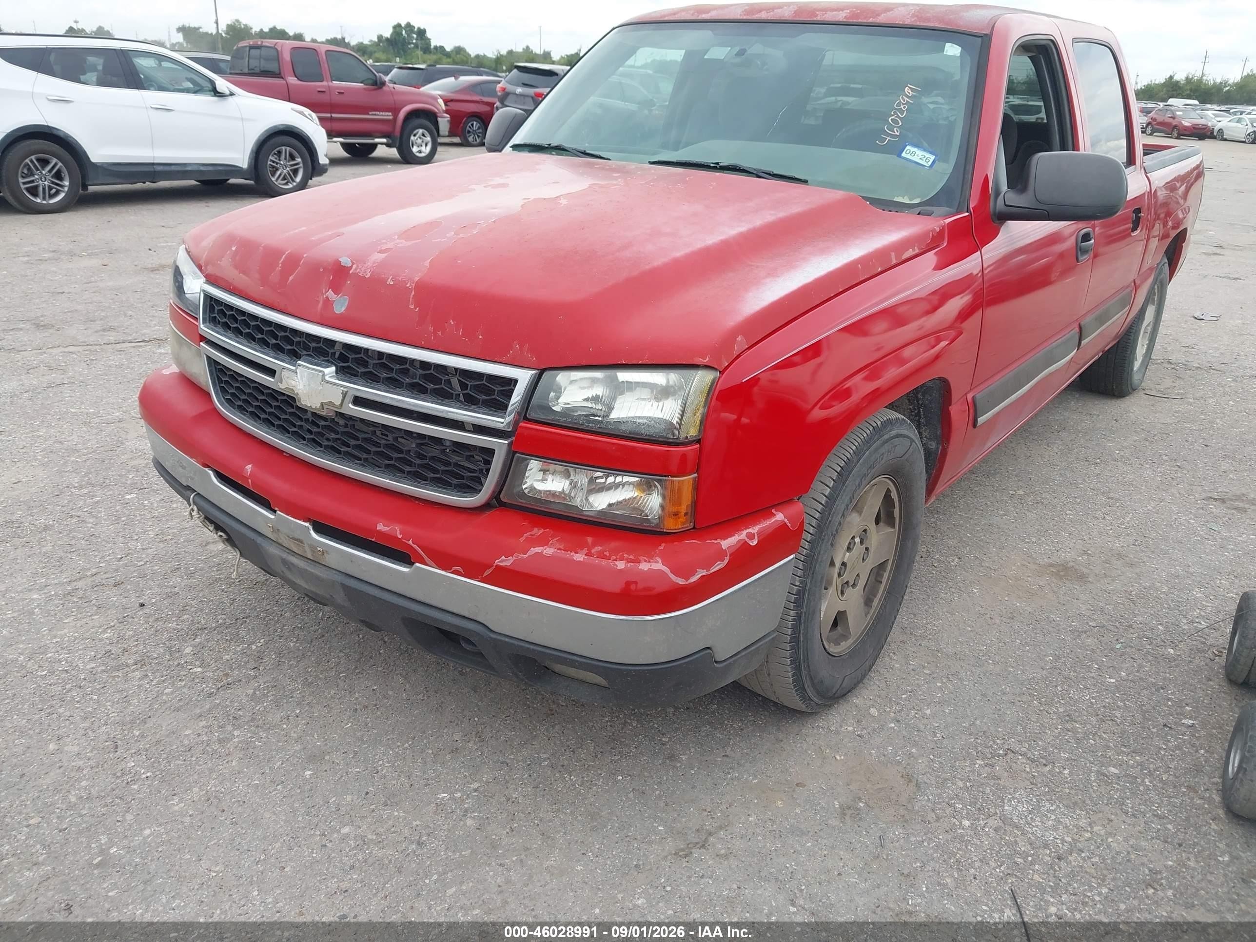 2007 Chevrolet Silverado 1500 Classic Lt1 Red vin: 2GCEC13Z071155143