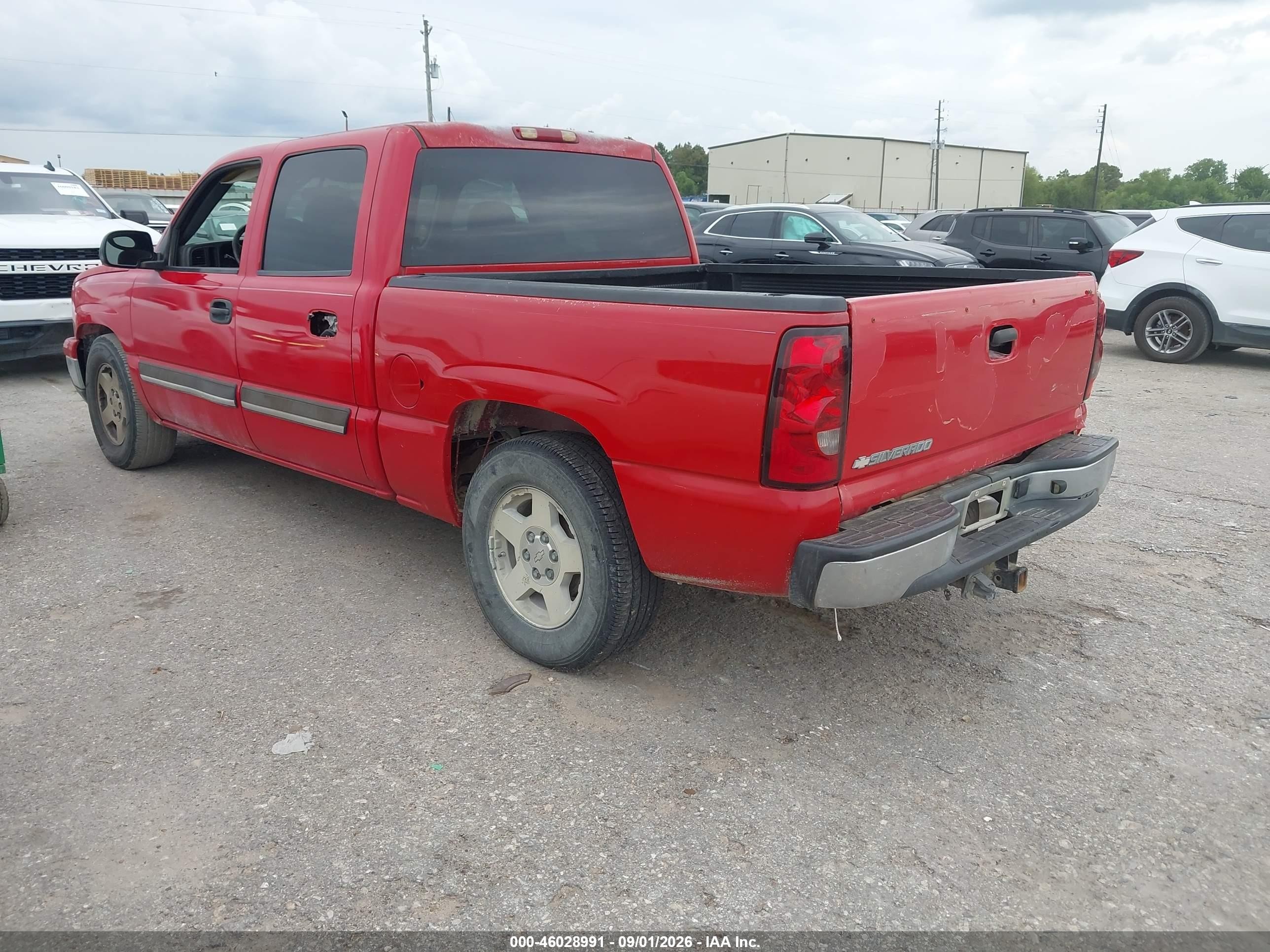 2007 Chevrolet Silverado 1500 Classic Lt1 Red vin: 2GCEC13Z071155143