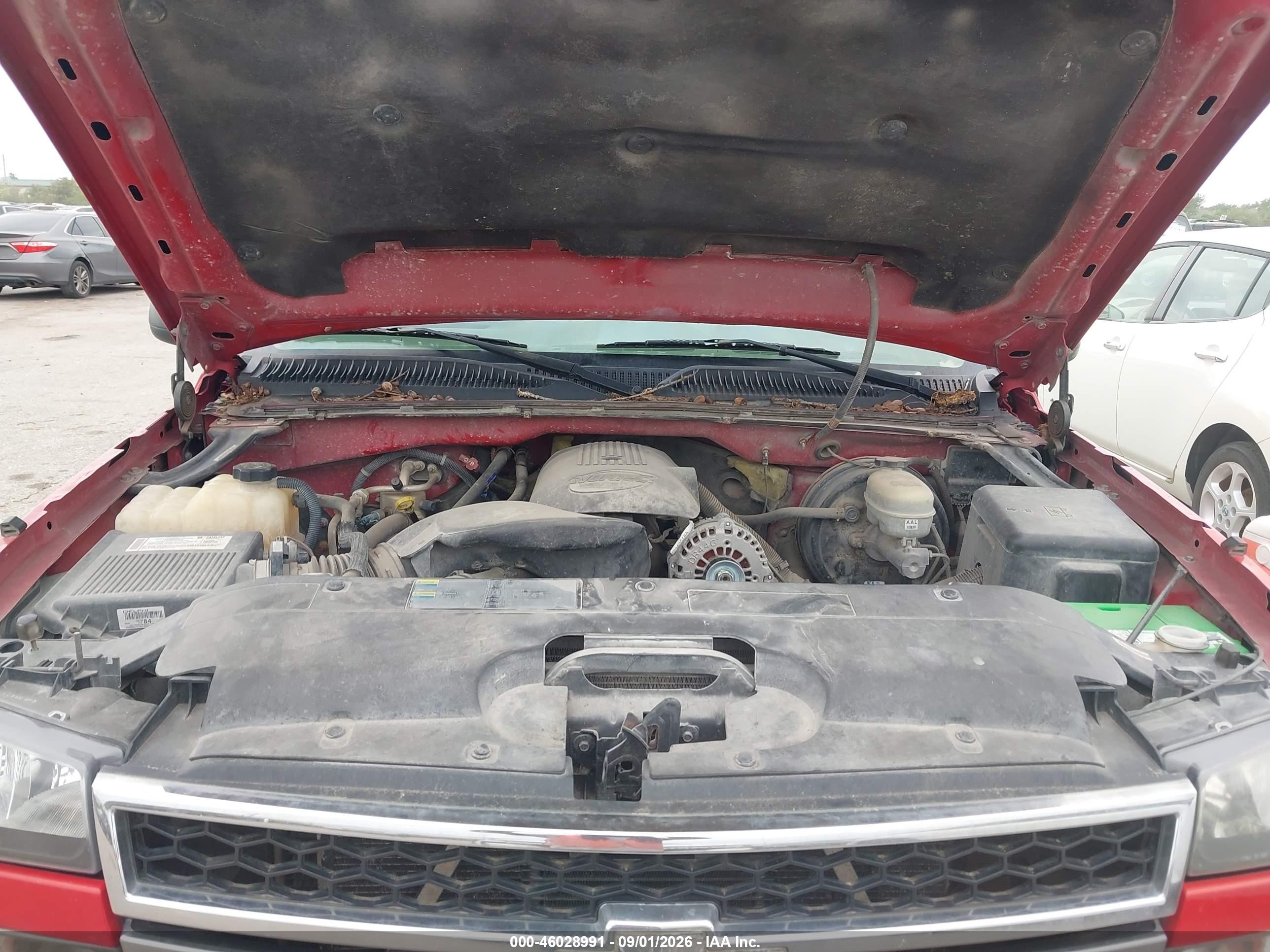 2007 Chevrolet Silverado 1500 Classic Lt1 Red vin: 2GCEC13Z071155143
