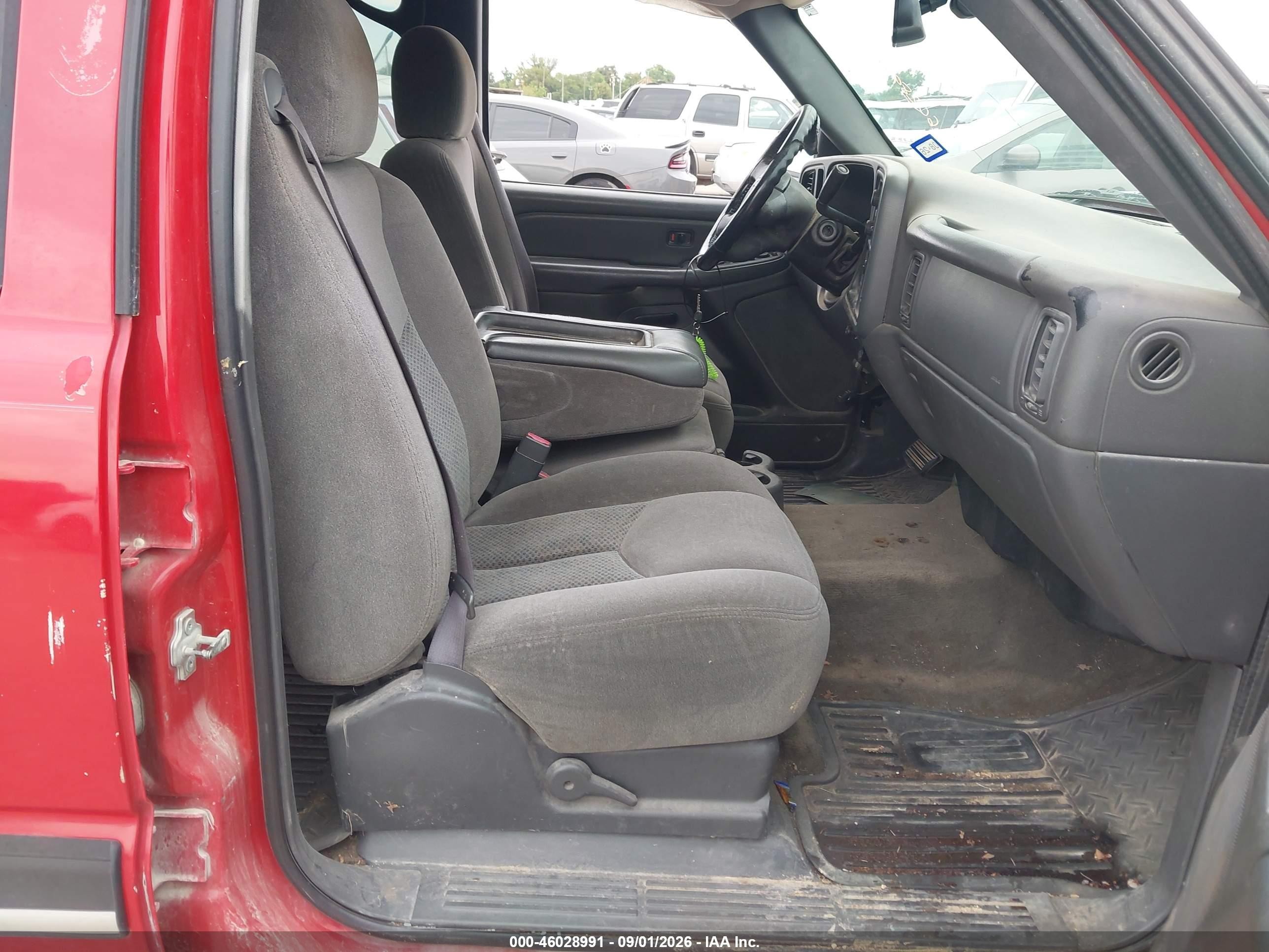 2007 Chevrolet Silverado 1500 Classic Lt1 Red vin: 2GCEC13Z071155143