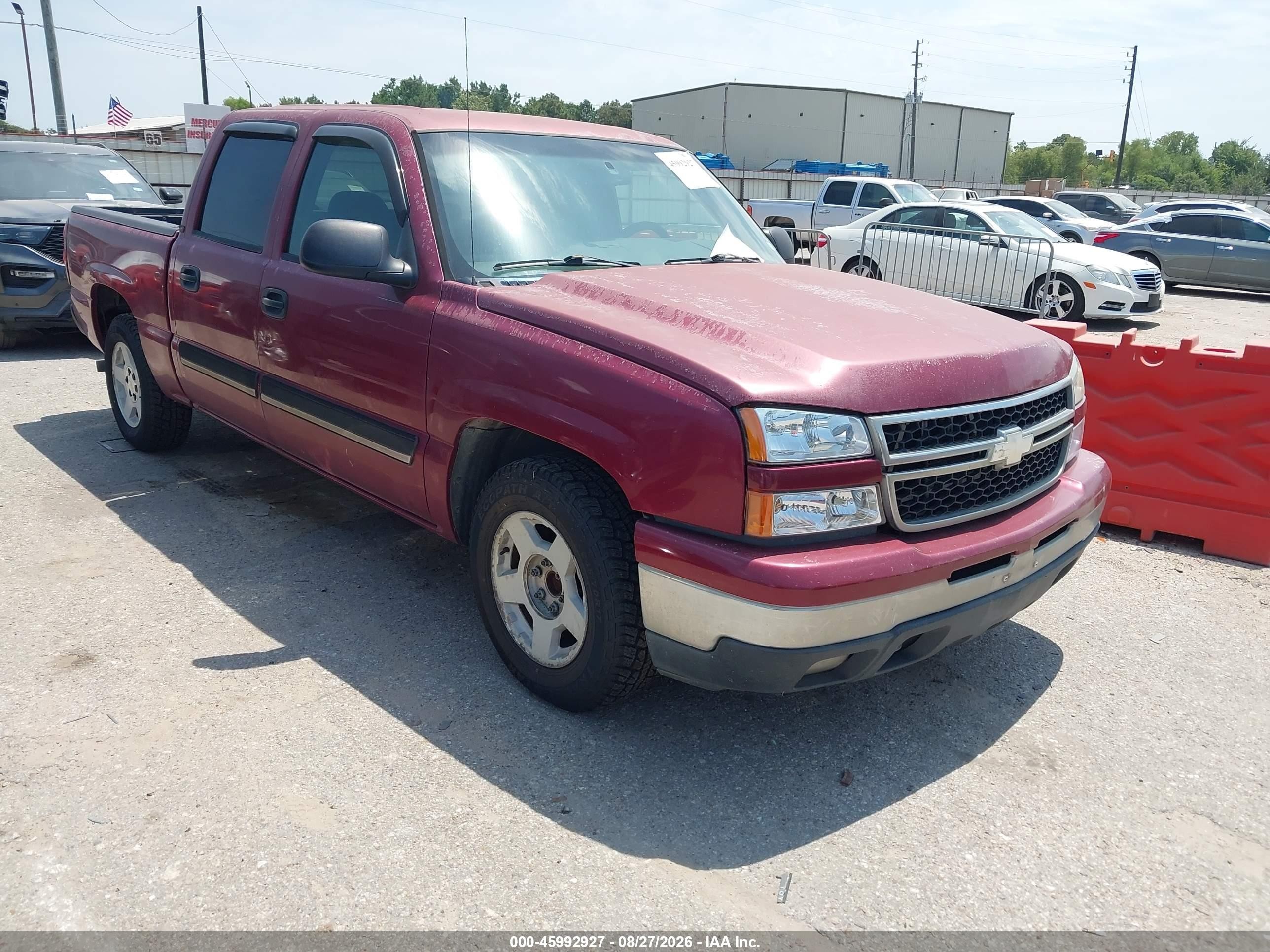 2006 Chevrolet Silverado 1500 Lt2 Бордовый vin: 2GCEC13Z261272706