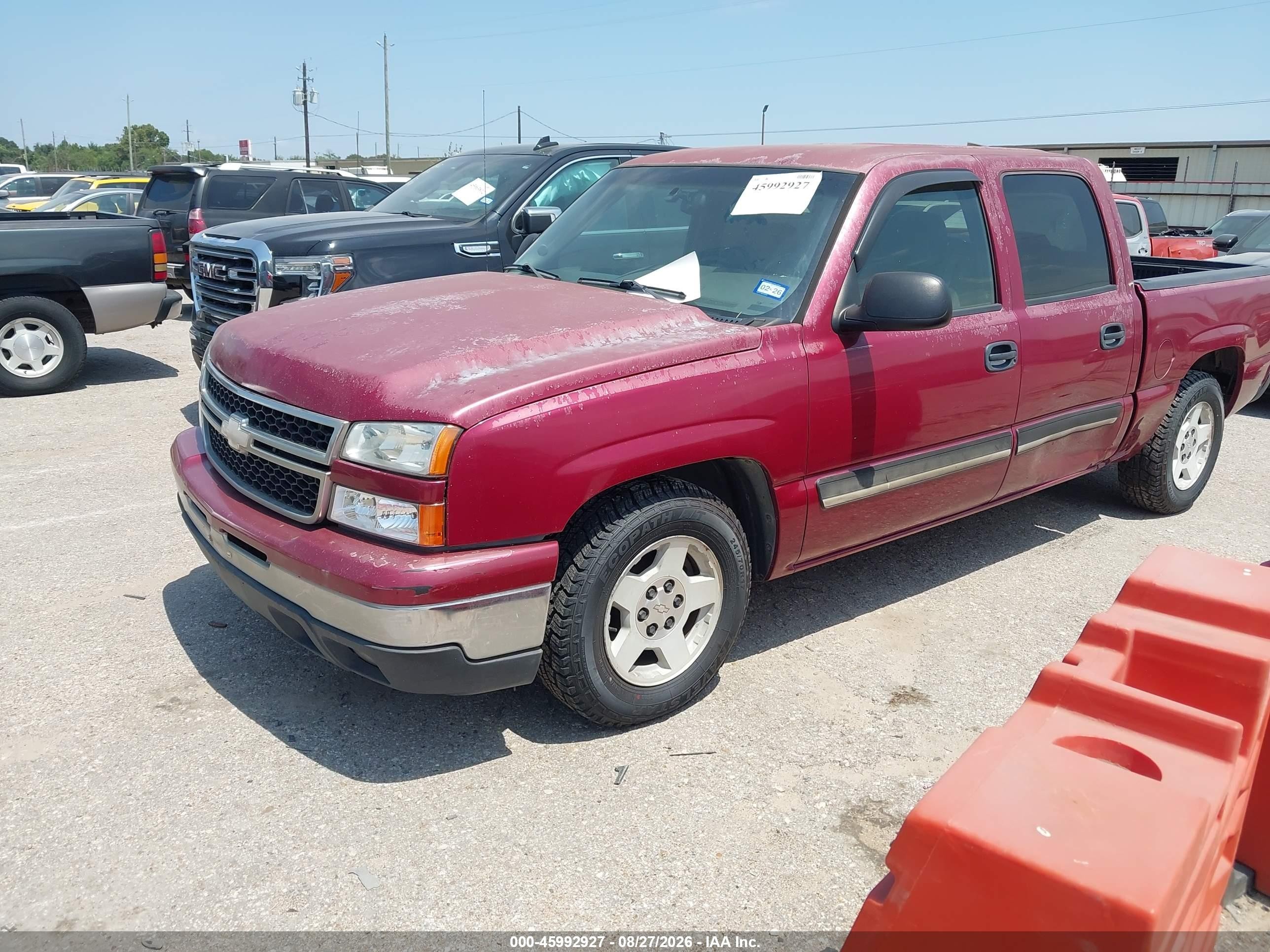 2006 Chevrolet Silverado 1500 Lt2 Бордовый vin: 2GCEC13Z261272706