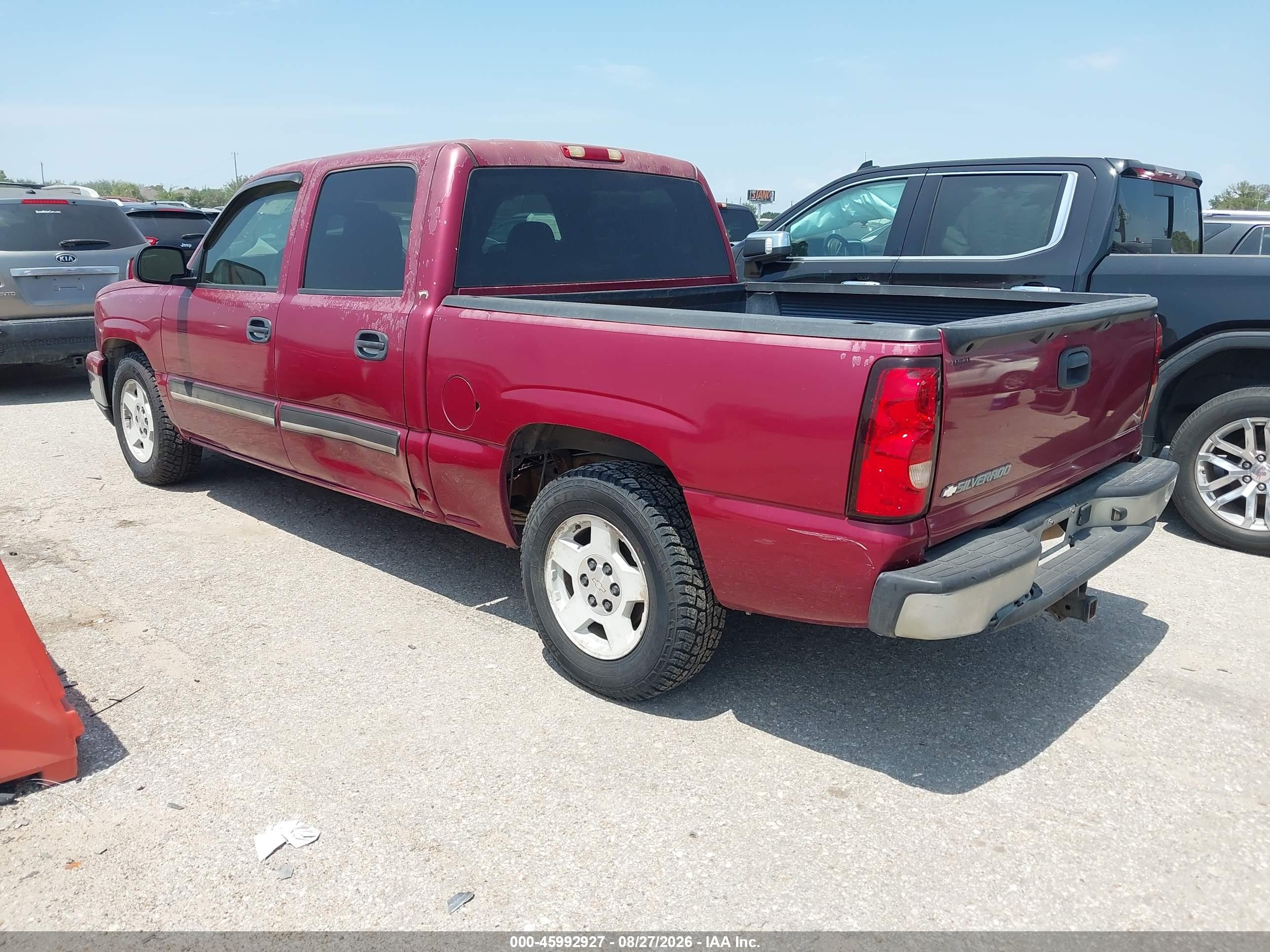 2006 Chevrolet Silverado 1500 Lt2 Бордовый vin: 2GCEC13Z261272706