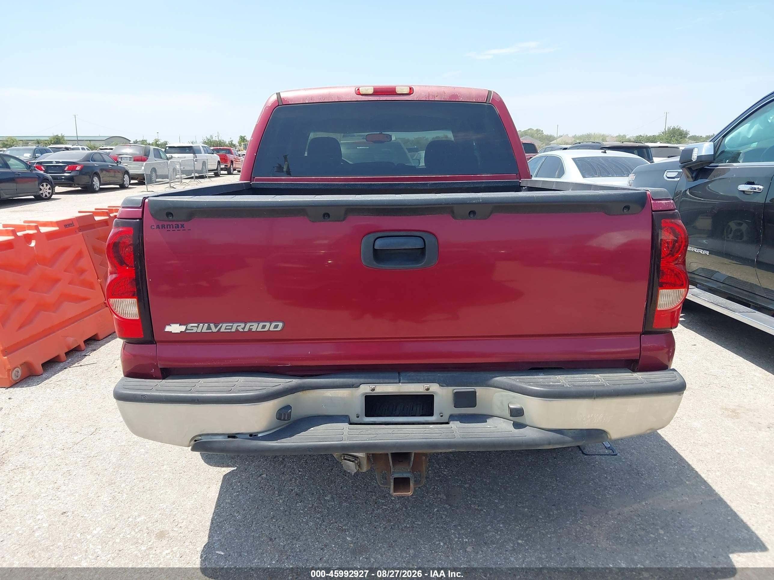 2006 Chevrolet Silverado 1500 Lt2 Бордовый vin: 2GCEC13Z261272706
