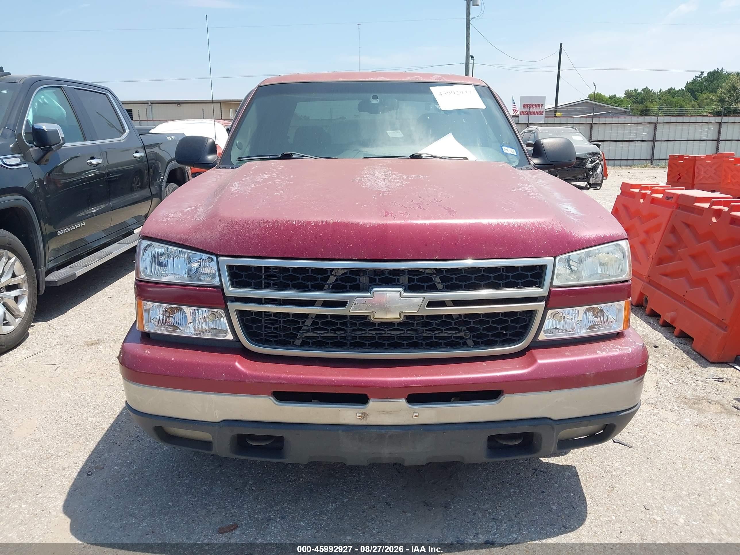 2006 Chevrolet Silverado 1500 Lt2 Бордовый vin: 2GCEC13Z261272706