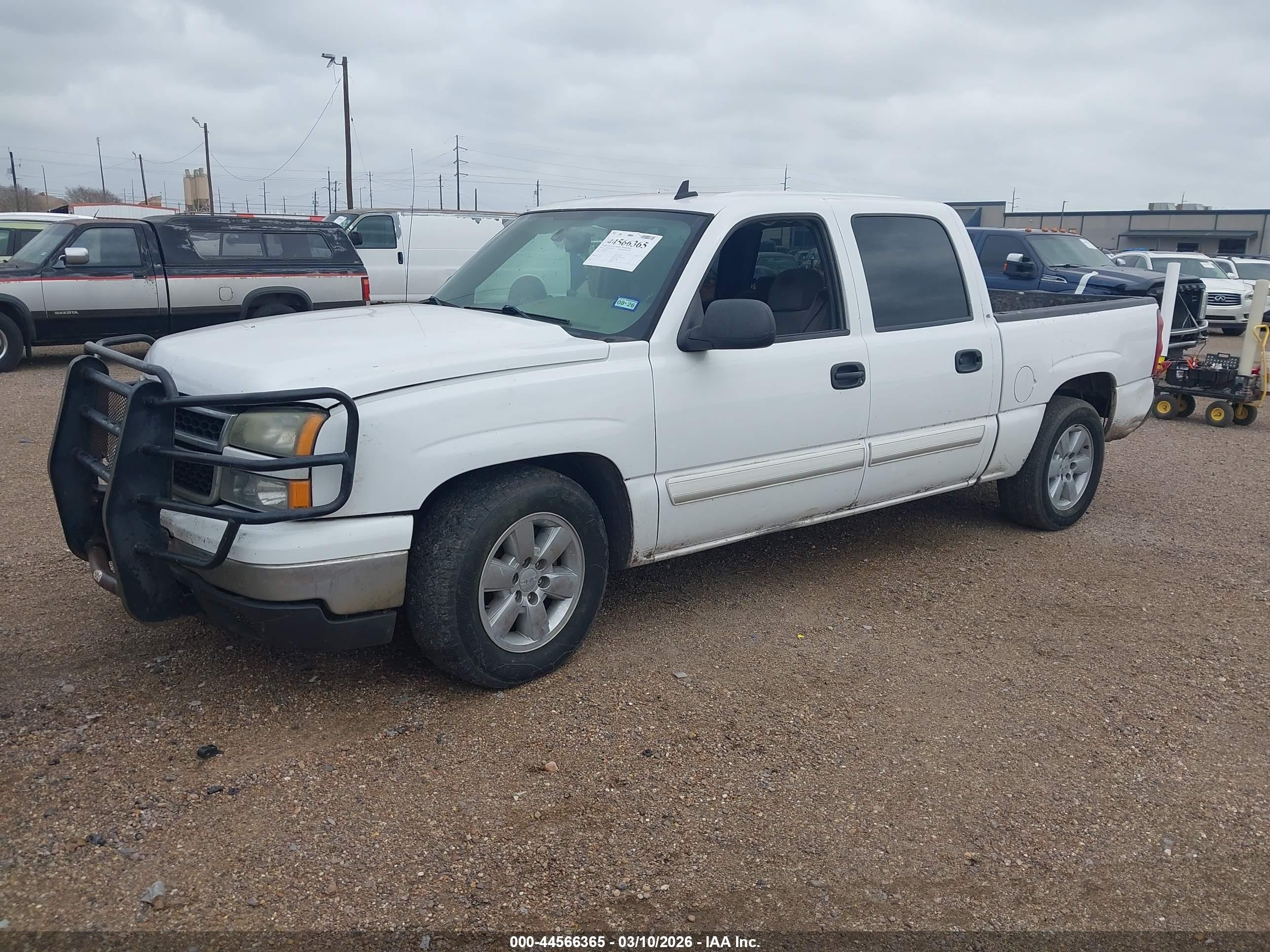 2007 Chevrolet Silverado 1500 Classic Lt1 White vin: 2GCEC13Z471126843