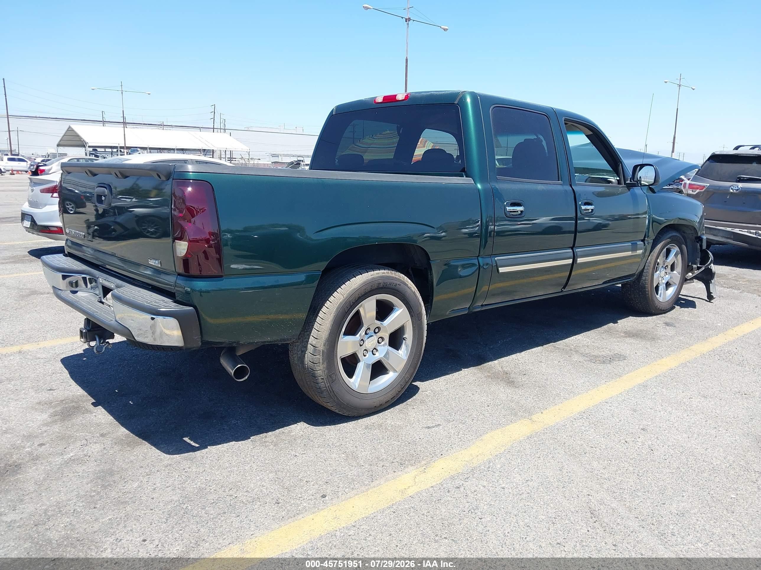 2006 Chevrolet Silverado 1500 Lt1 Green vin: 2GCEC13Z761348274