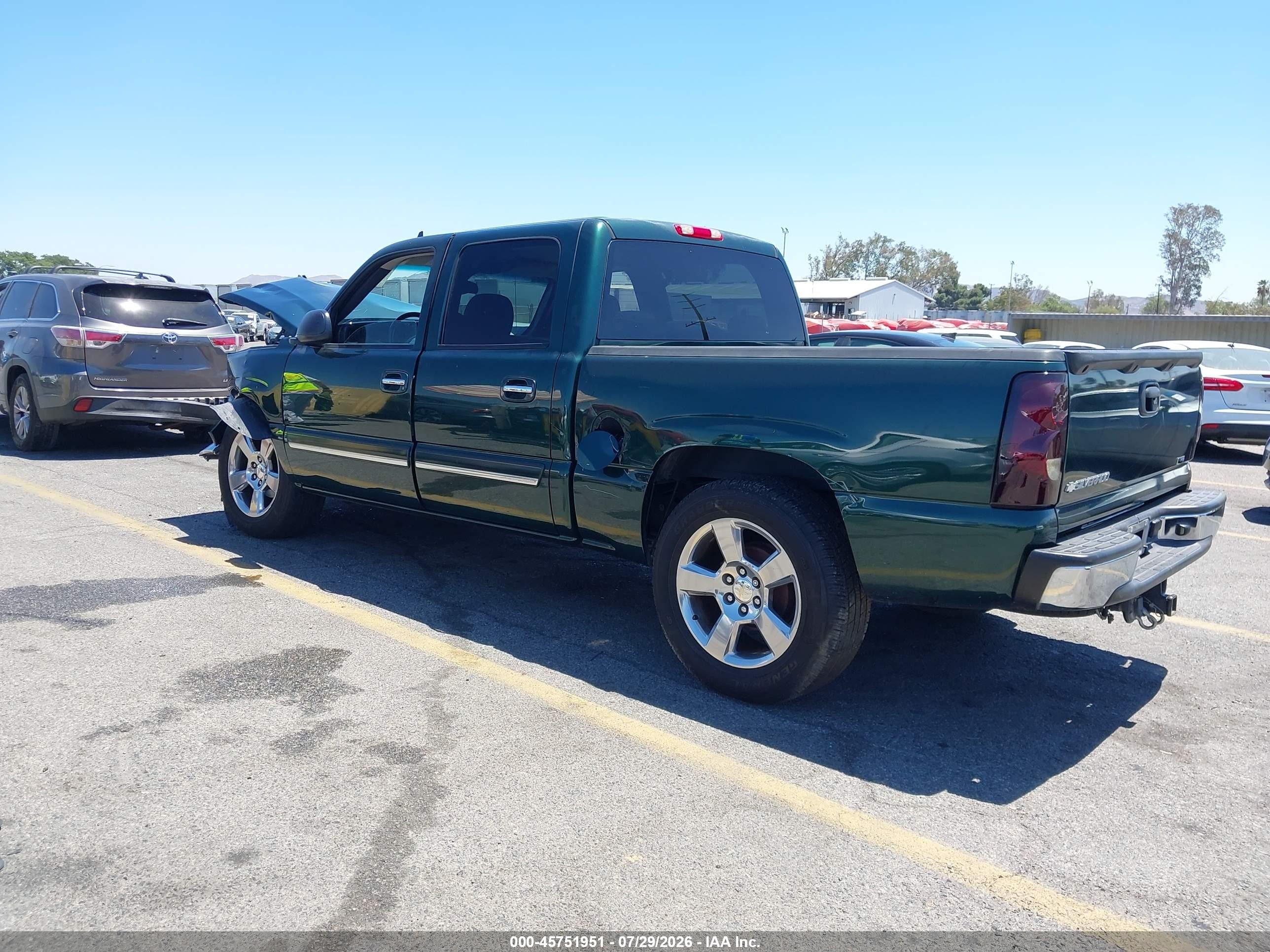 2006 Chevrolet Silverado 1500 Lt1 Green vin: 2GCEC13Z761348274