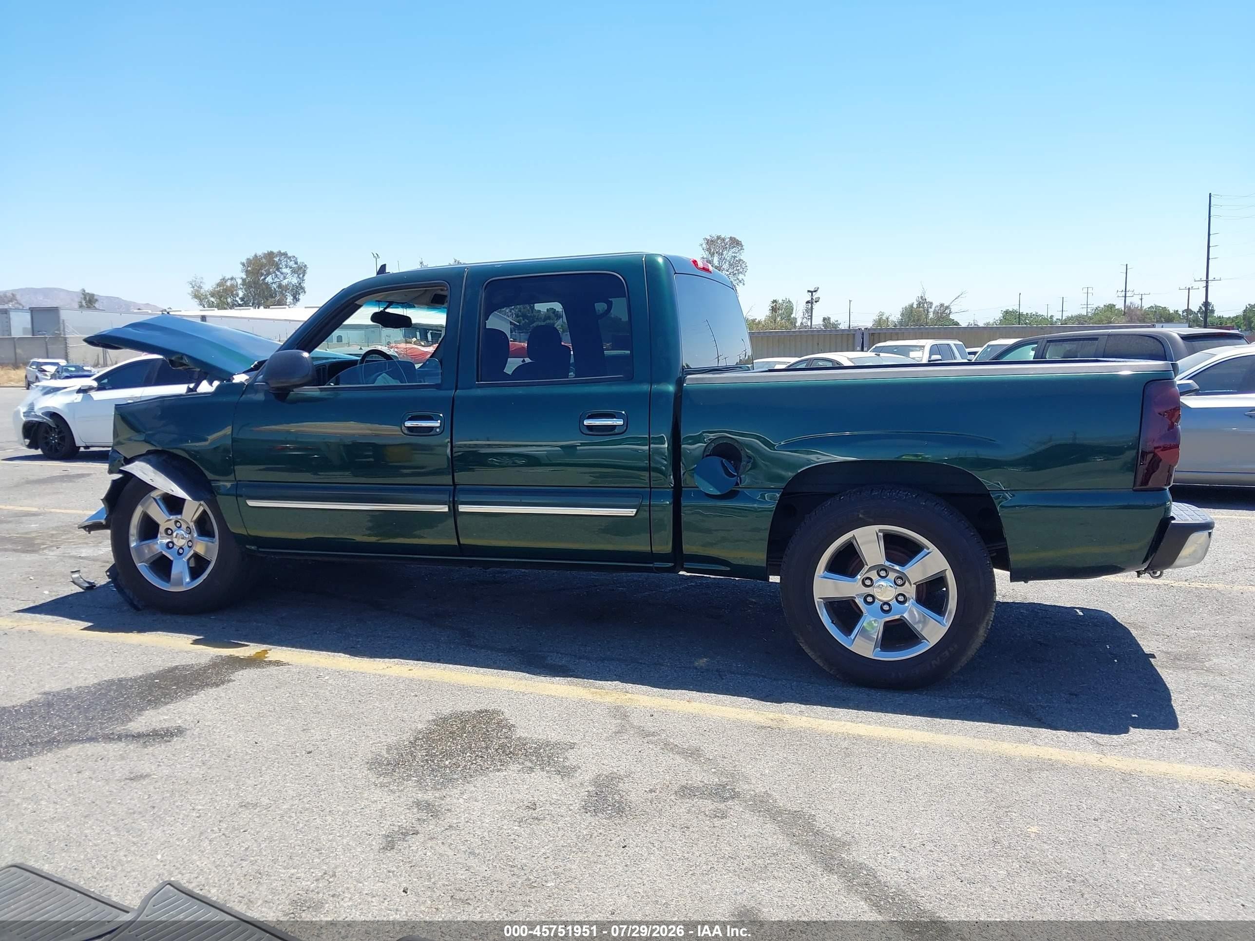 2006 Chevrolet Silverado 1500 Lt1 Green vin: 2GCEC13Z761348274