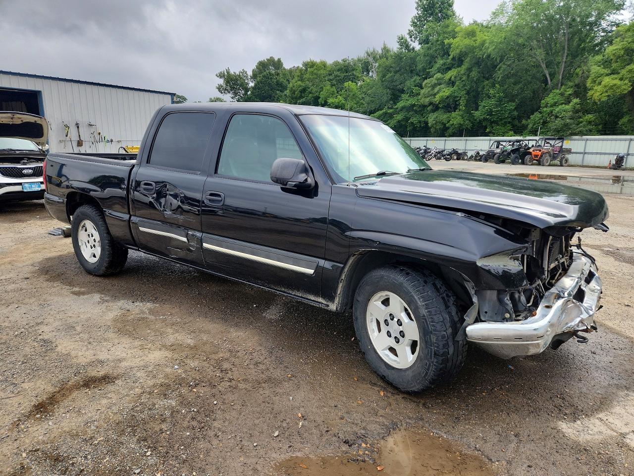 2007 Chevrolet Silverado C1500 Classic Crew Cab Черный vin: 2GCEC13Z771161067