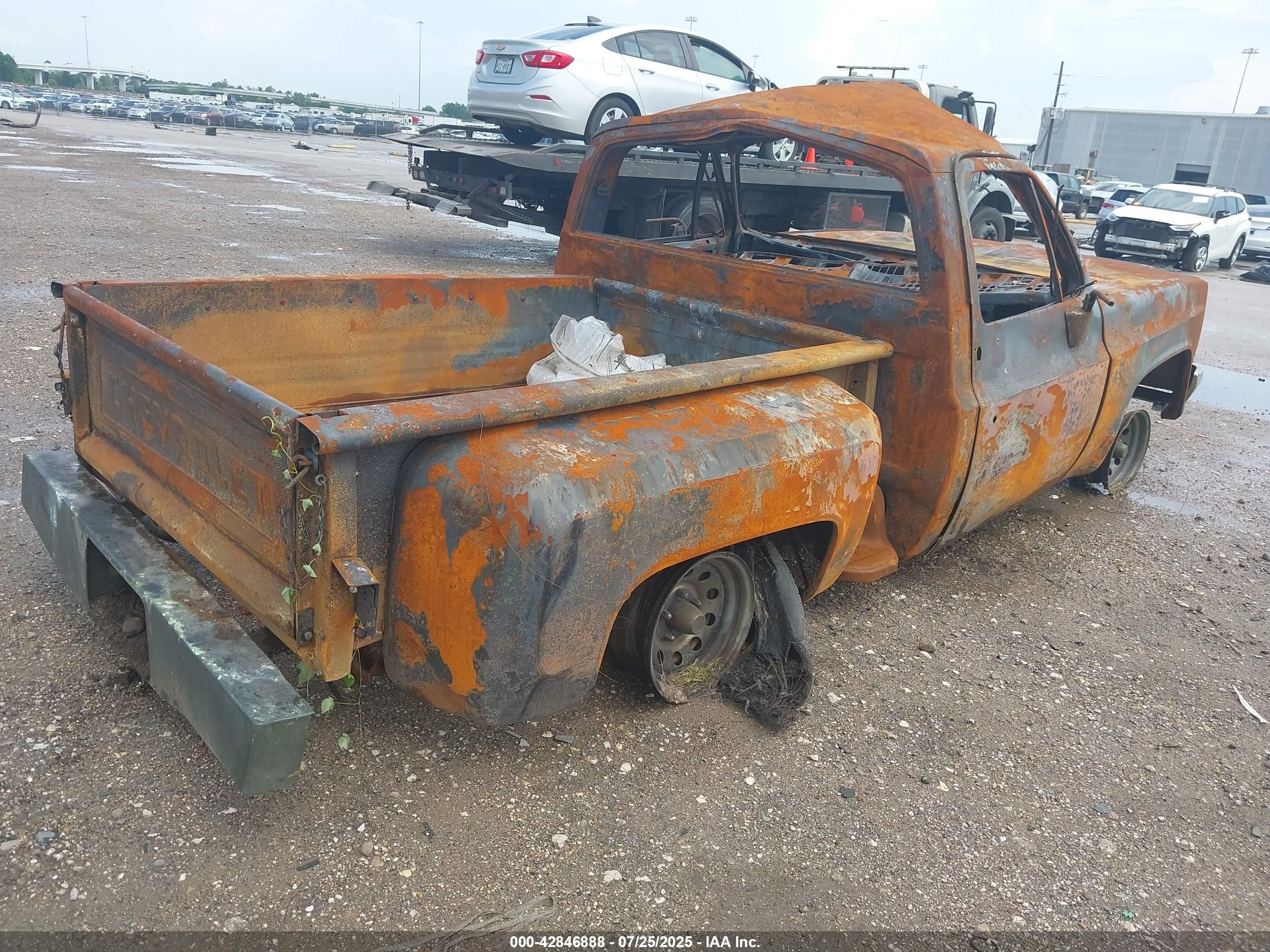 1982 Chevrolet C10   Black vin: 2GCEC14H7C1121460