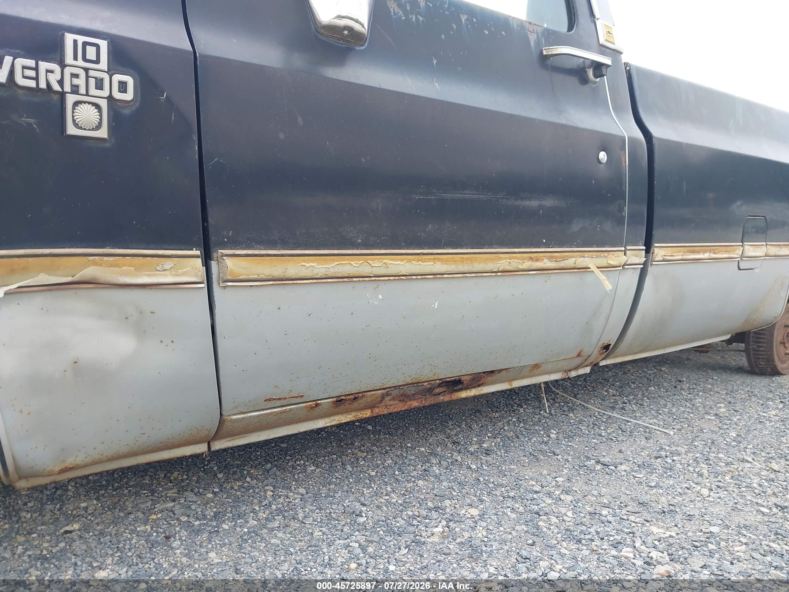 1985 Chevrolet C10   Black vin: 2GCEC14H7F1122810