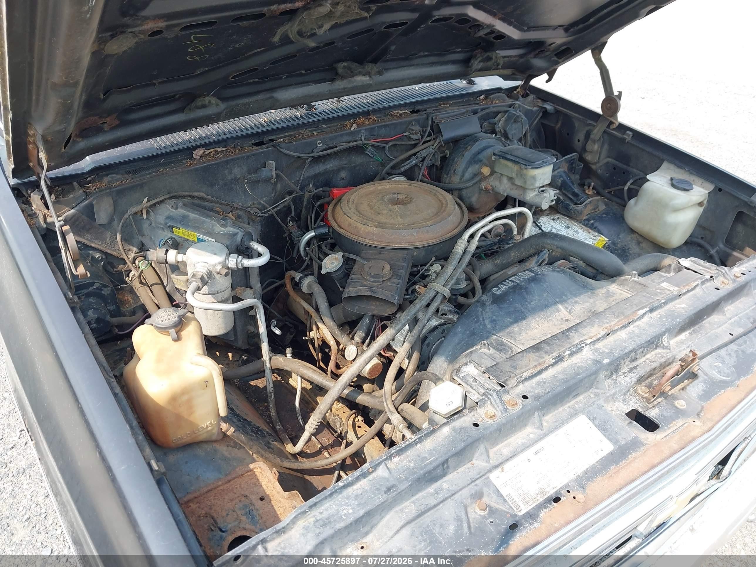 1985 Chevrolet C10   Black vin: 2GCEC14H7F1122810