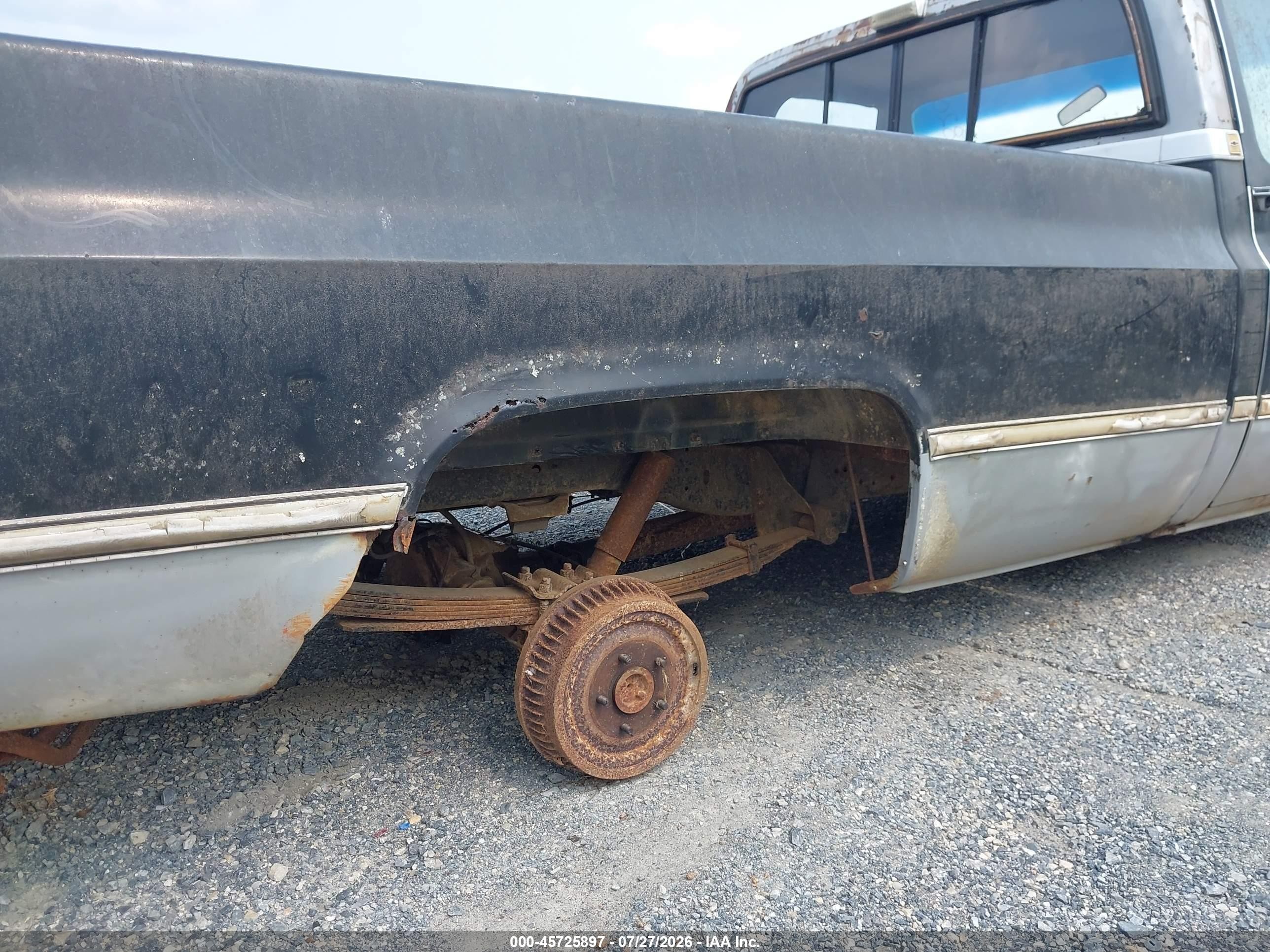 1985 Chevrolet C10   Black vin: 2GCEC14H7F1122810