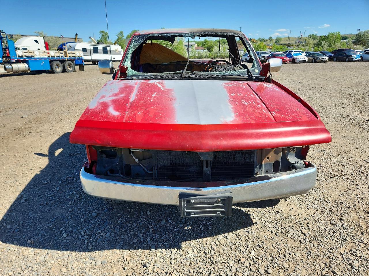 1990 Chevrolet Gmt-400 C1500 Red vin: 2GCEC14Z9L1212142