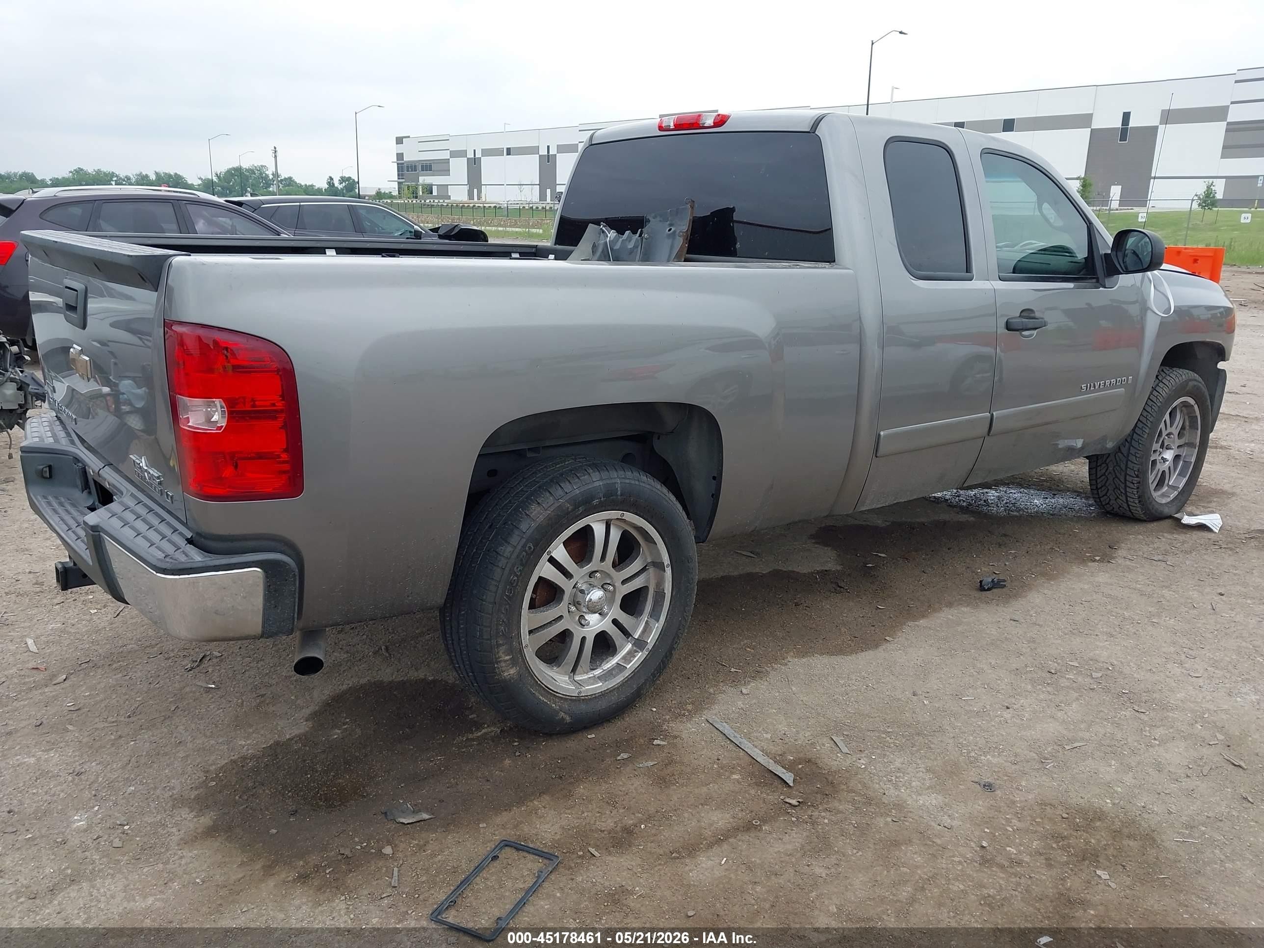 2008 Chevrolet Silverado 1500 Lt1 Gray vin: 2GCEC190581330769