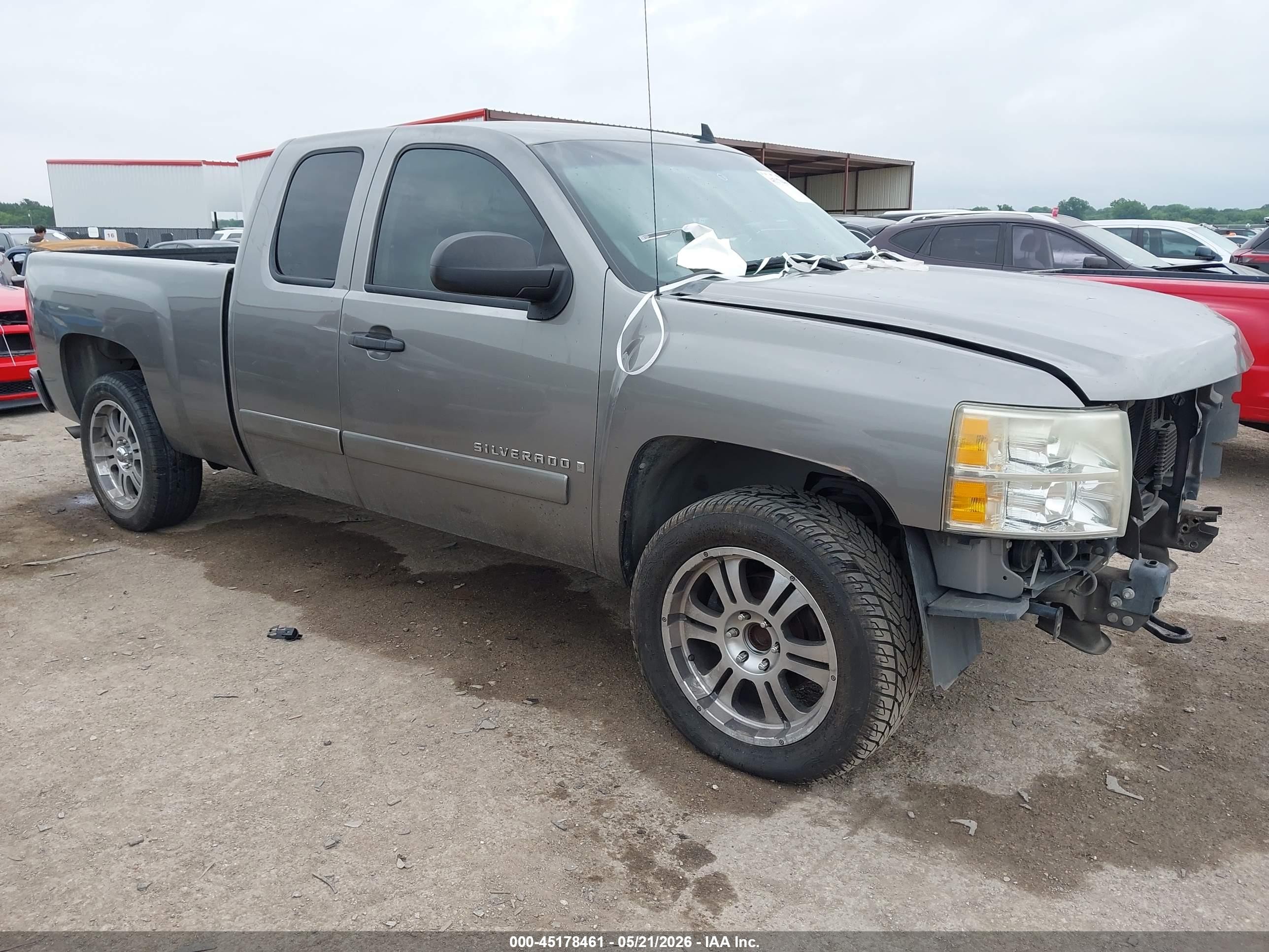 2008 Chevrolet Silverado 1500 Lt1 Gray vin: 2GCEC190581330769