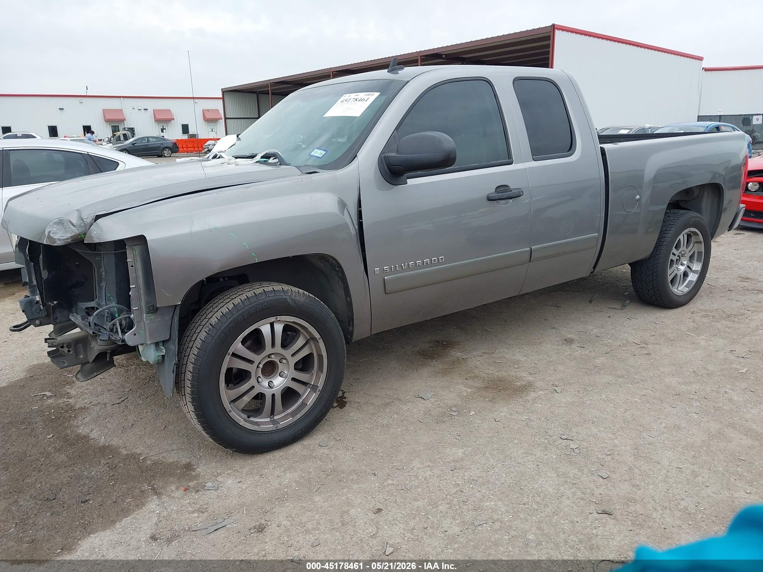 2008 Chevrolet Silverado 1500 Lt1 Gray vin: 2GCEC190581330769