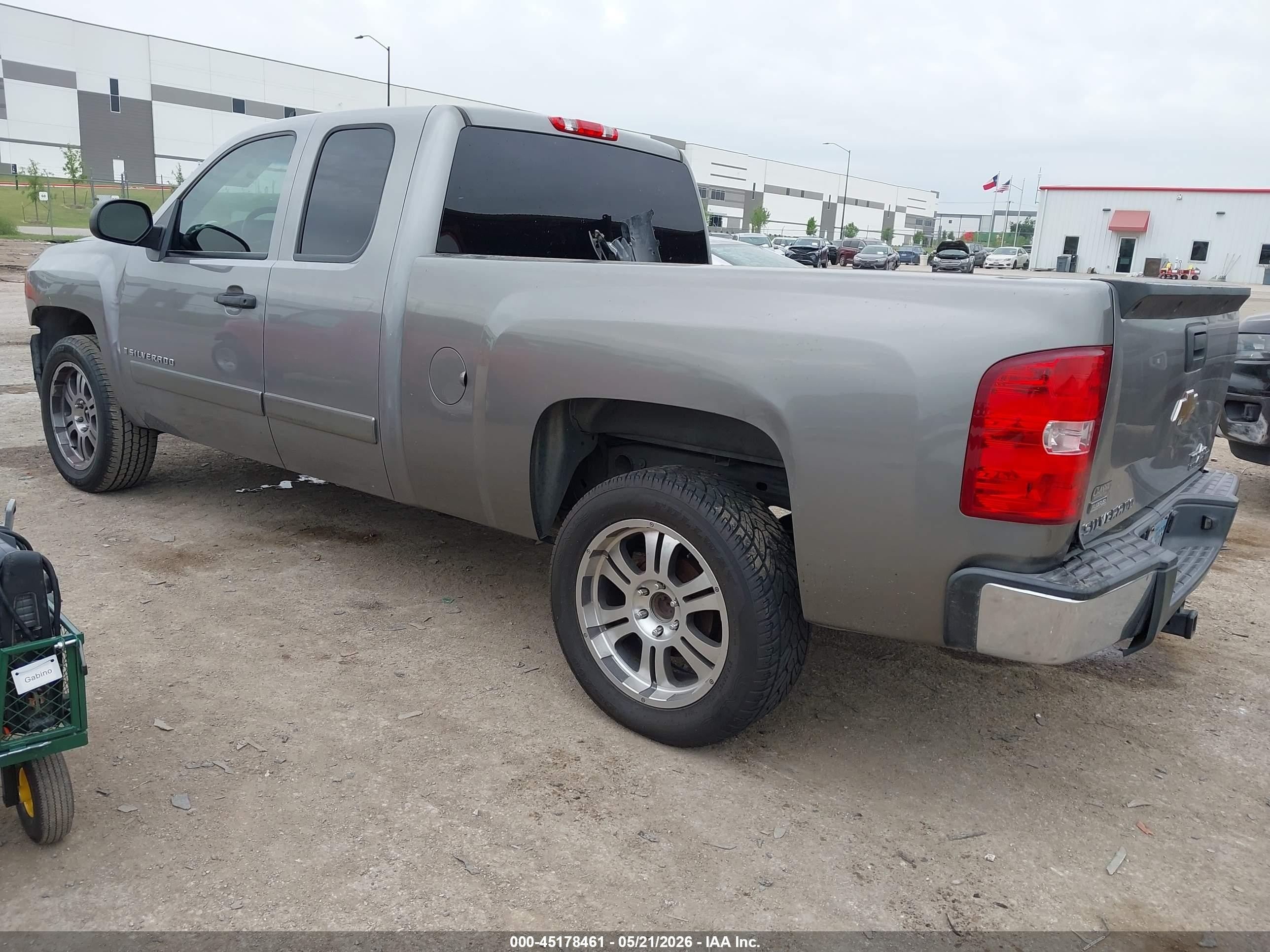 2008 Chevrolet Silverado 1500 Lt1 Gray vin: 2GCEC190581330769