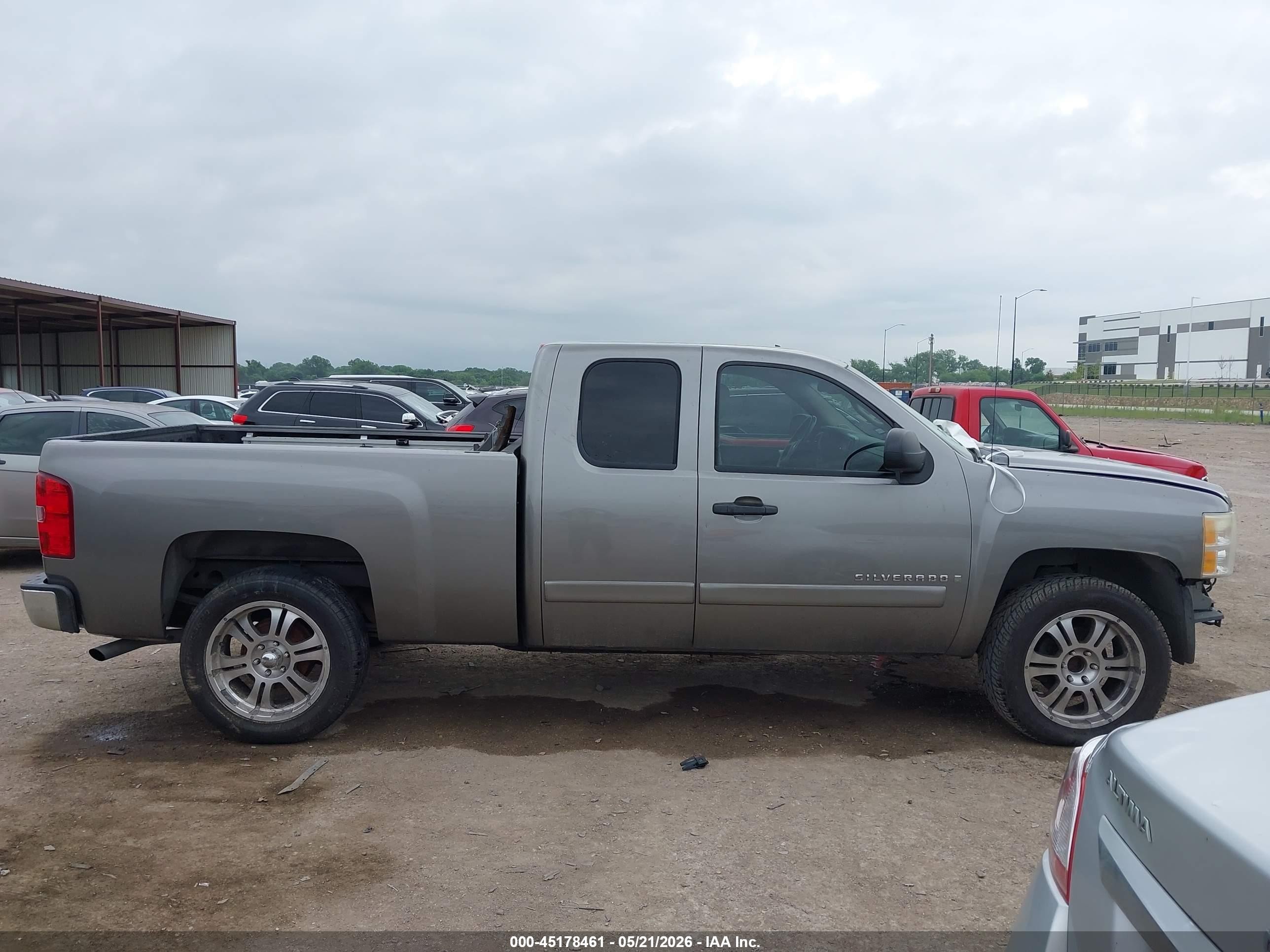 2008 Chevrolet Silverado 1500 Lt1 Gray vin: 2GCEC190581330769