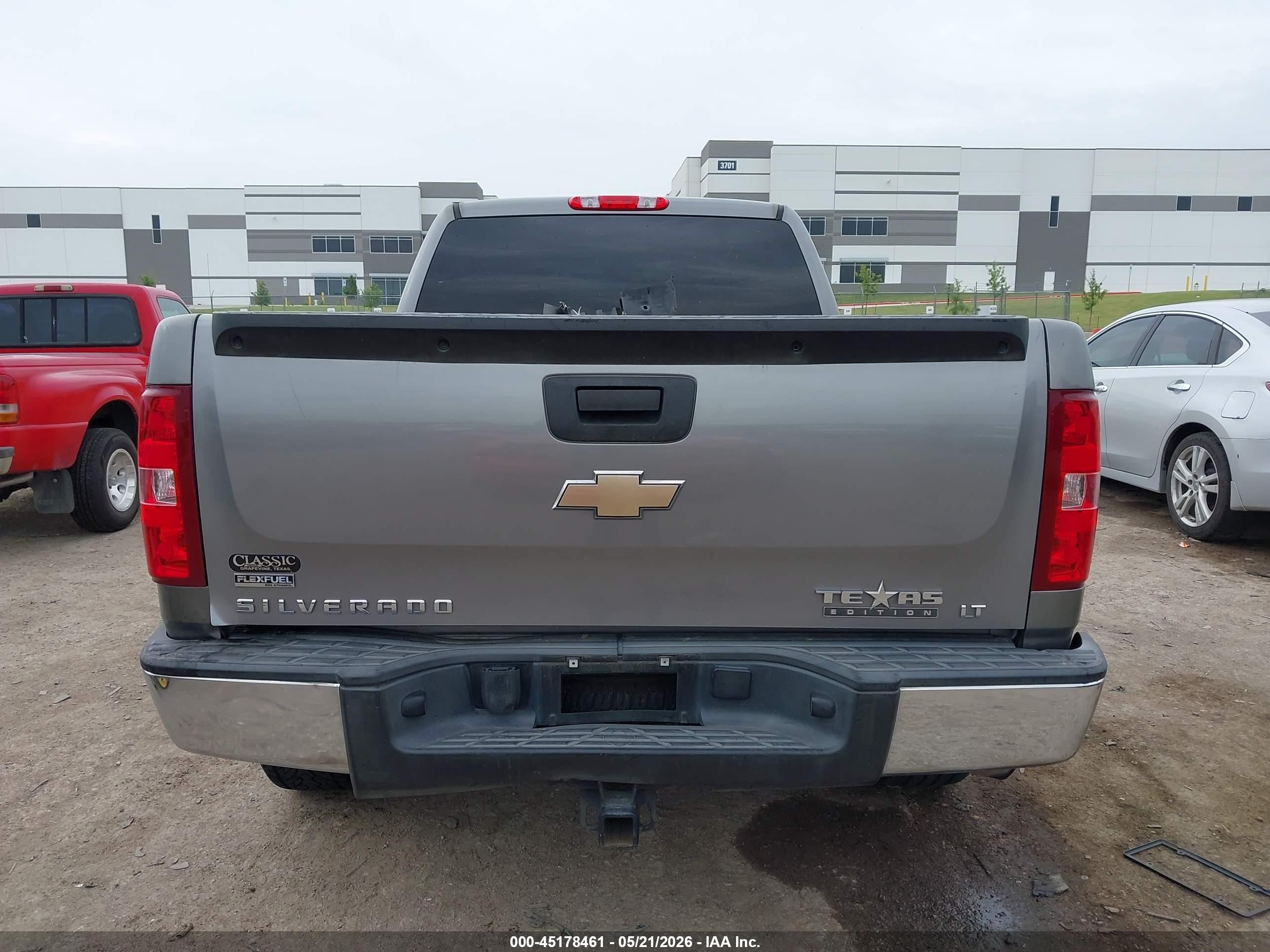 2008 Chevrolet Silverado 1500 Lt1 Gray vin: 2GCEC190581330769