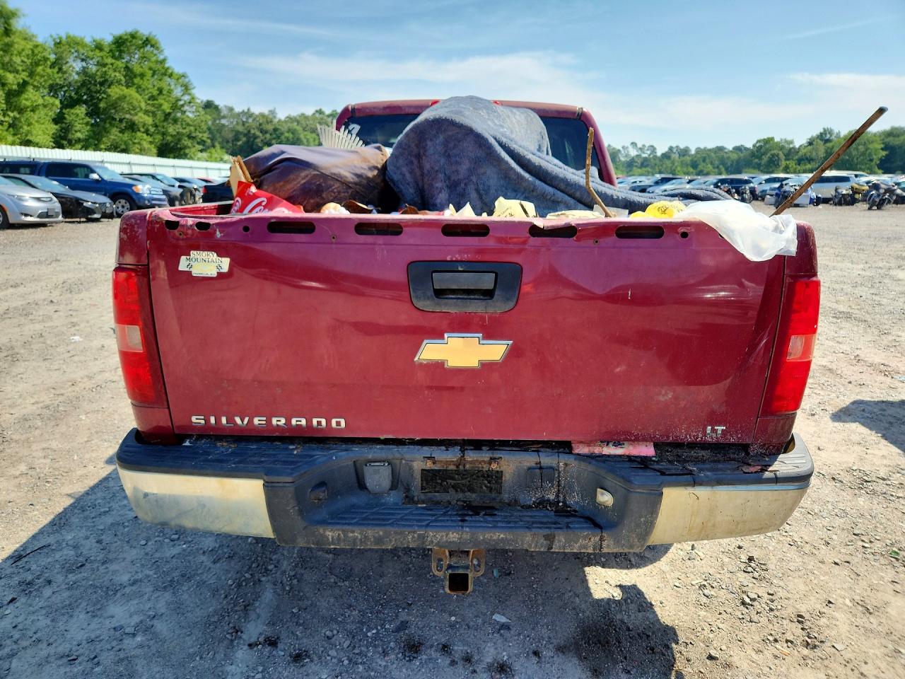 2007 Chevrolet Silverado C1500 Maroon vin: 2GCEC19C271683639