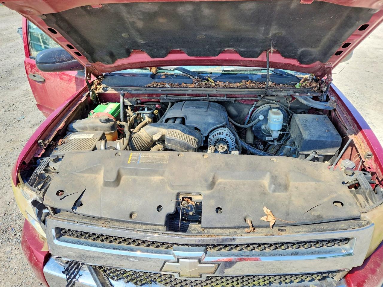 2007 Chevrolet Silverado C1500 Maroon vin: 2GCEC19C271683639