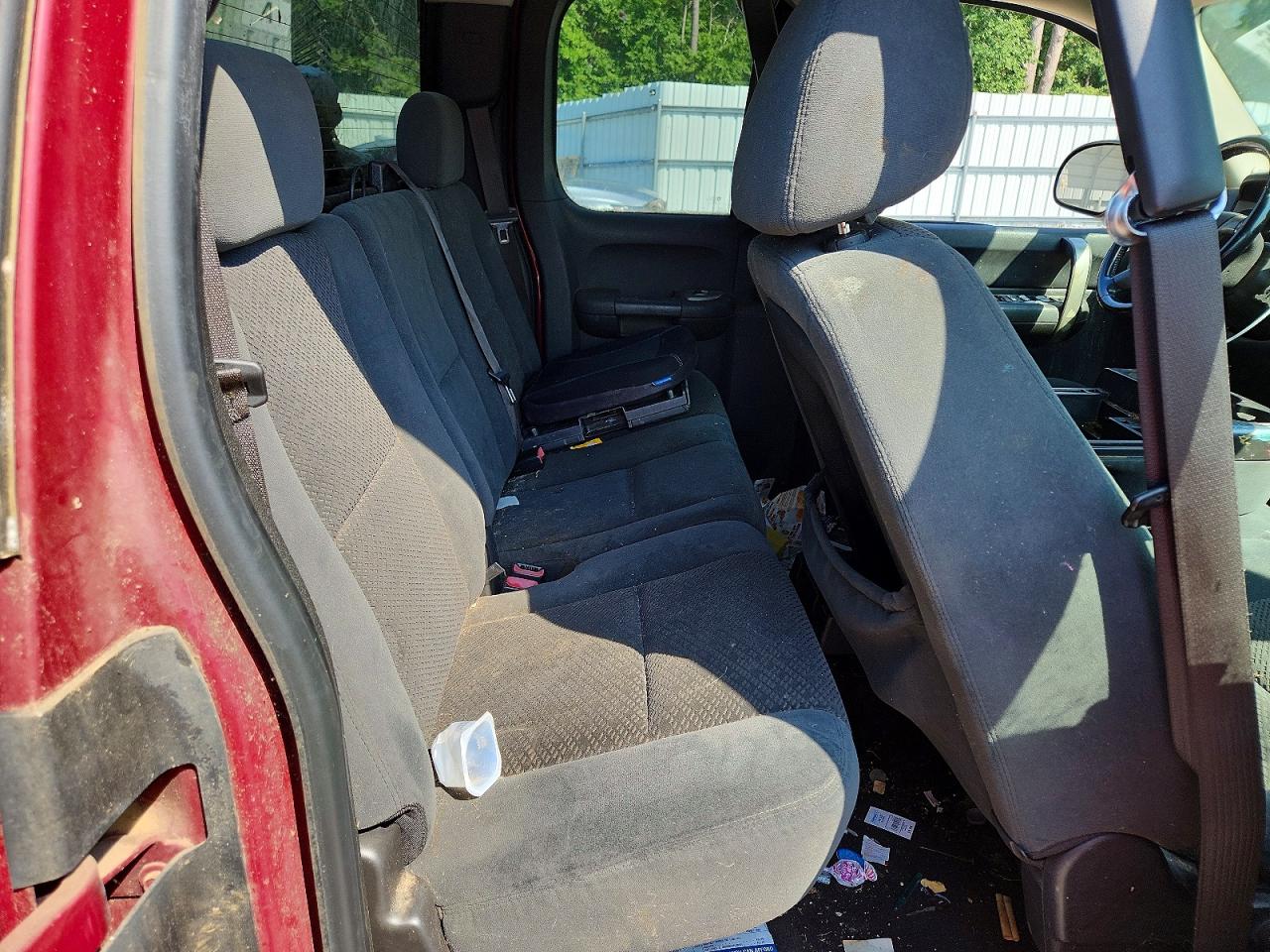 2007 Chevrolet Silverado C1500 Maroon vin: 2GCEC19C271683639
