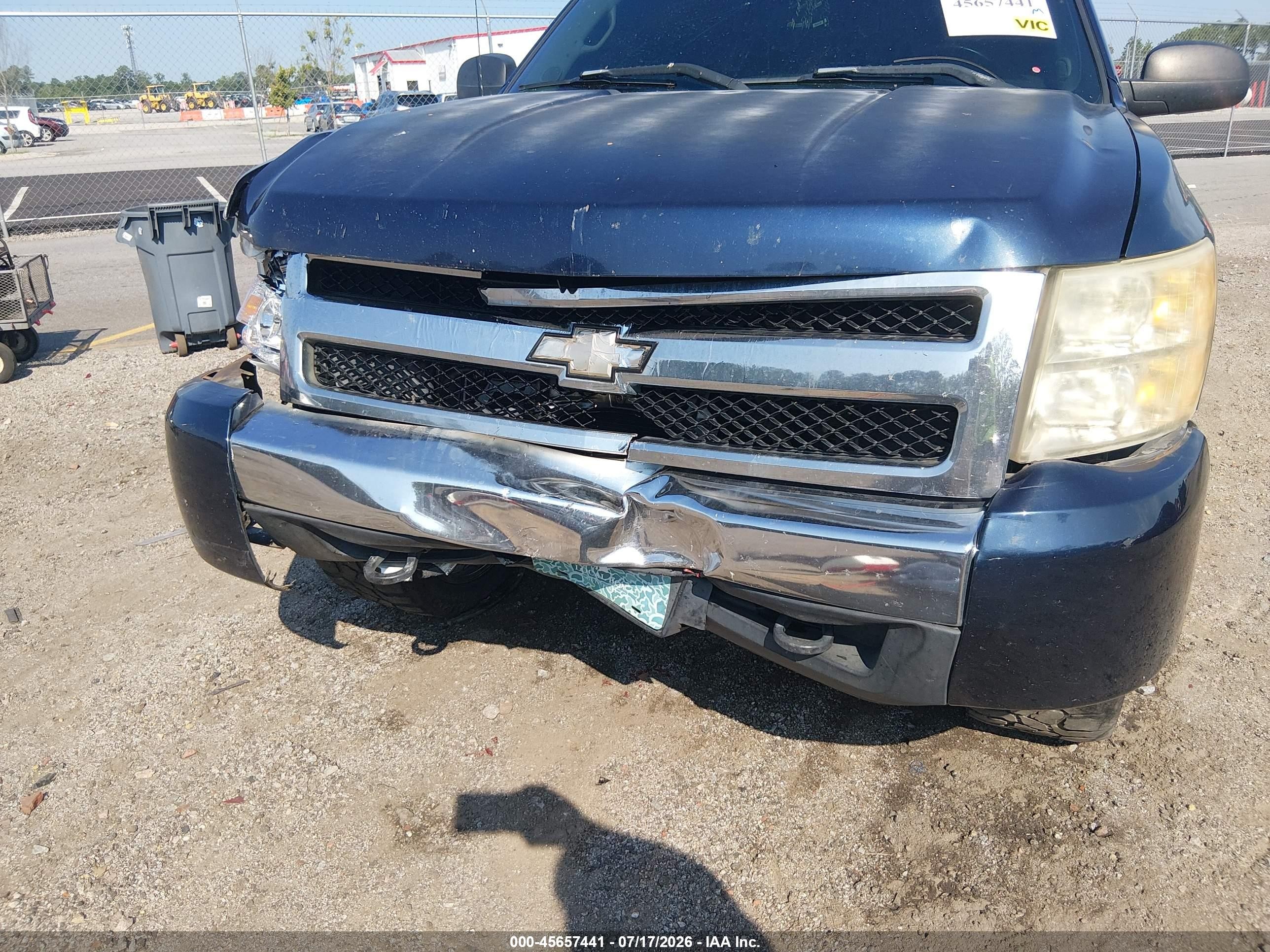 2008 Chevrolet Silverado 1500 Lt1 Blue vin: 2GCEC19C281238819