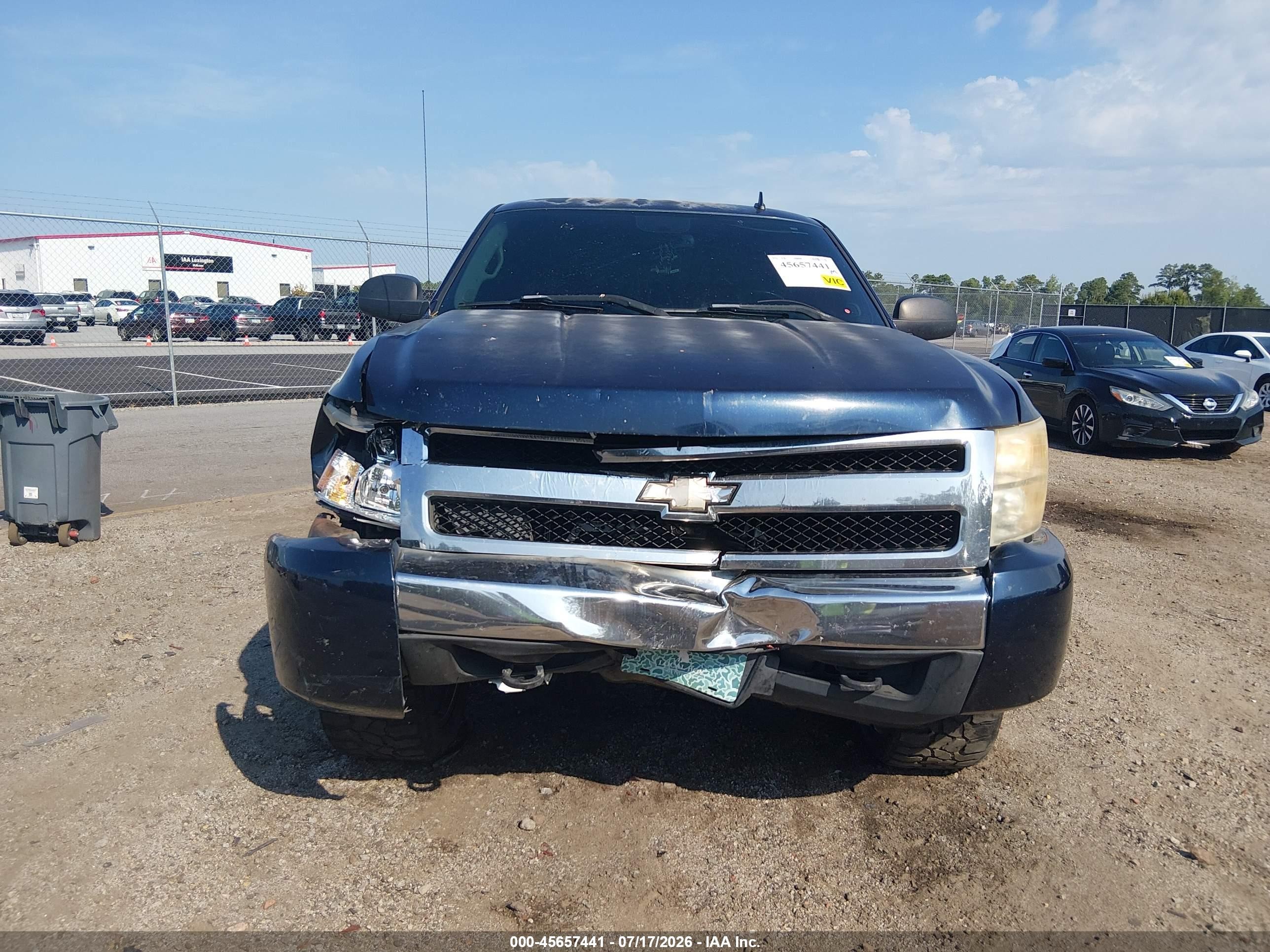 2008 Chevrolet Silverado 1500 Lt1 Blue vin: 2GCEC19C281238819