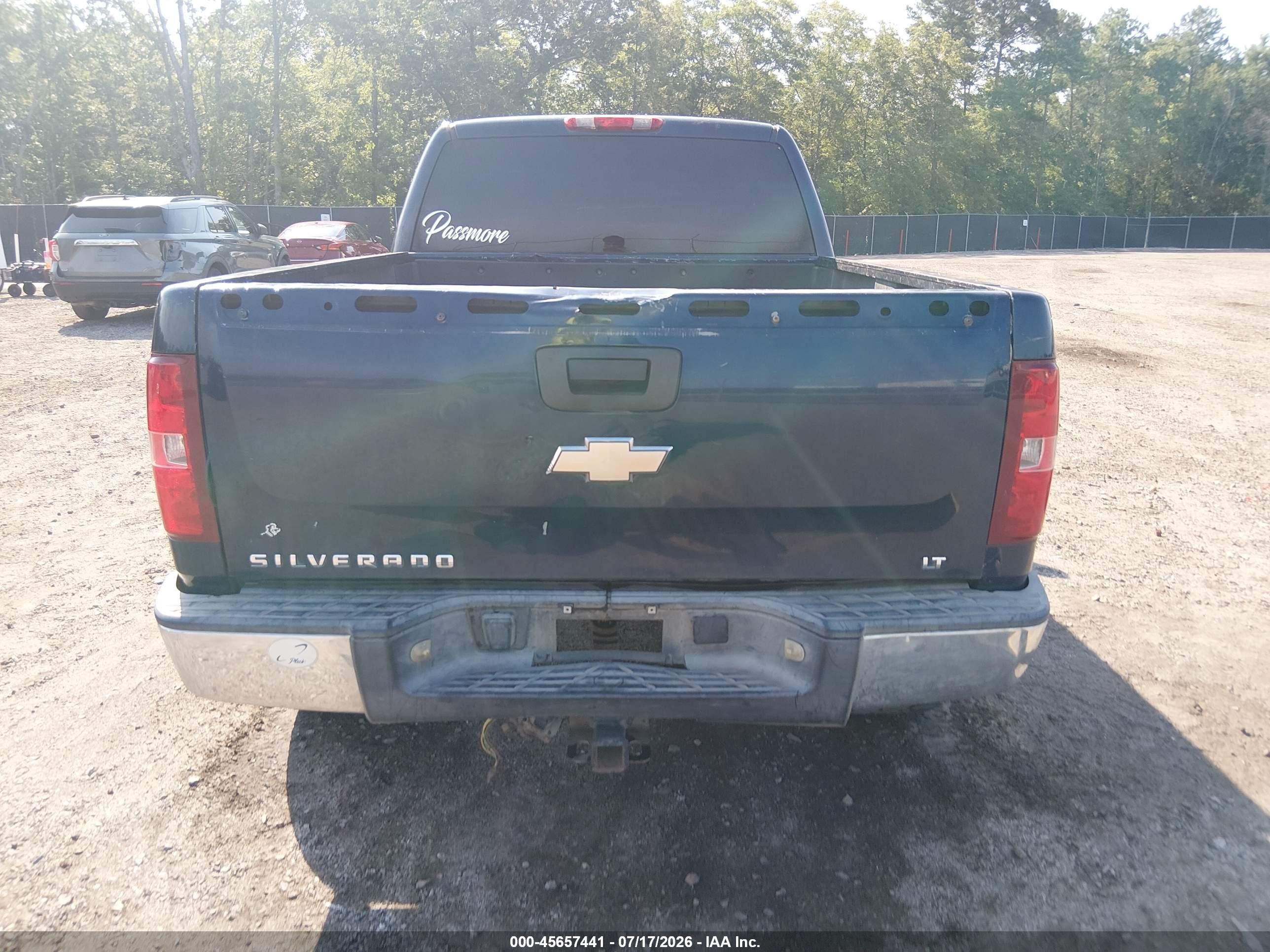 2008 Chevrolet Silverado 1500 Lt1 Blue vin: 2GCEC19C281238819