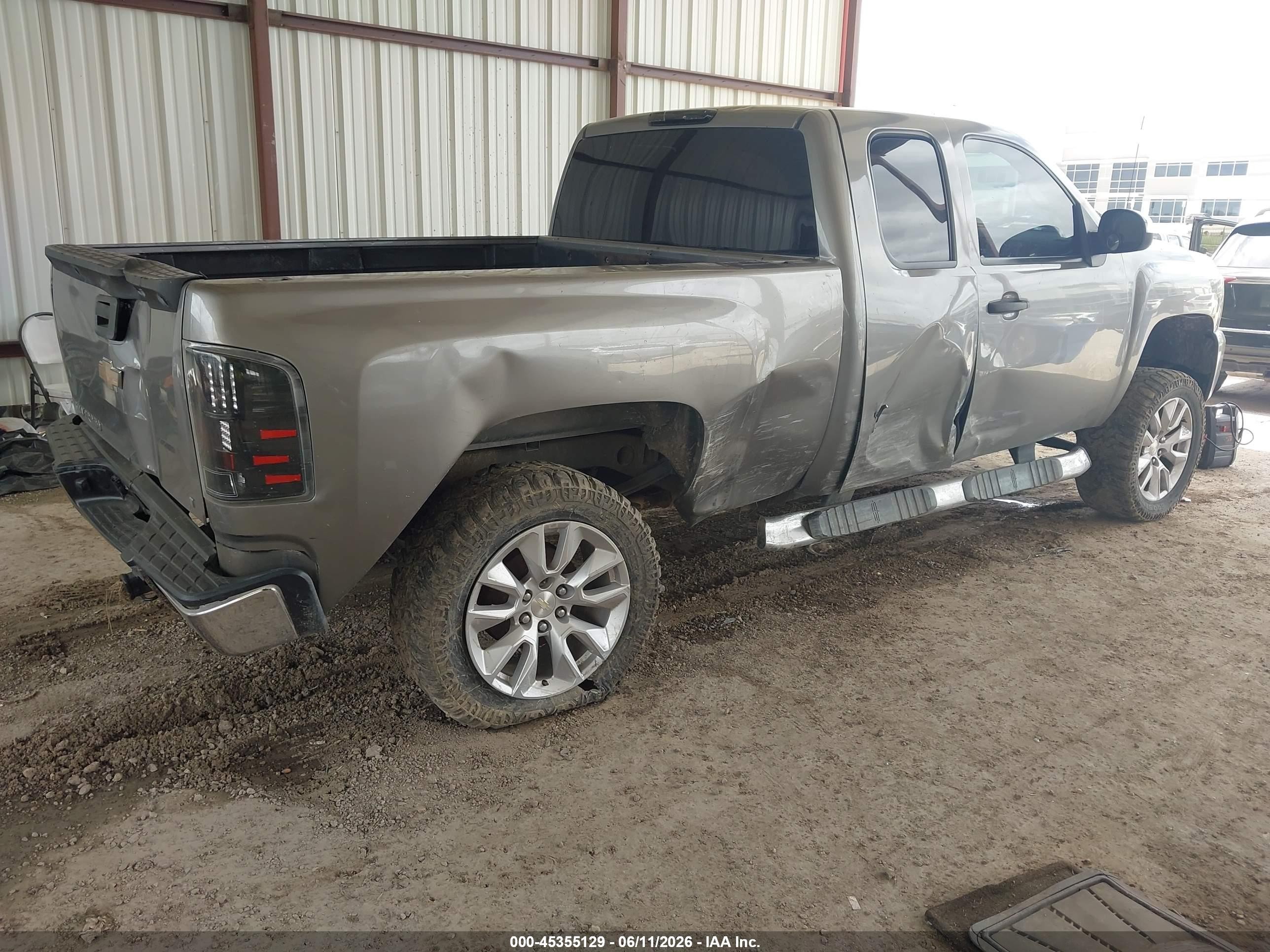 2008 Chevrolet Silverado 1500 Lt1 Gray vin: 2GCEC19C281312899