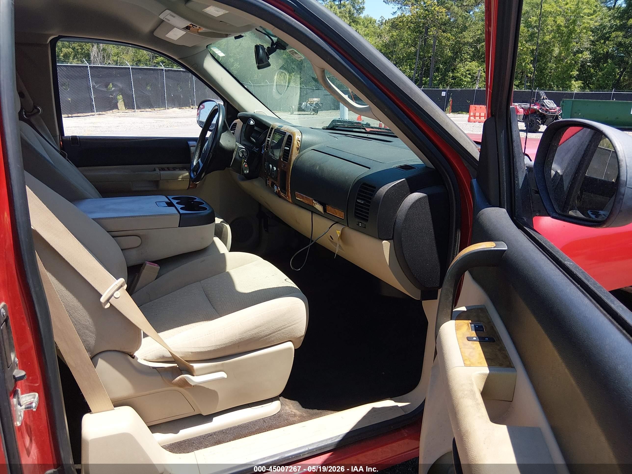 2007 Chevrolet Silverado 1500 Lt1 Red vin: 2GCEC19C371707169