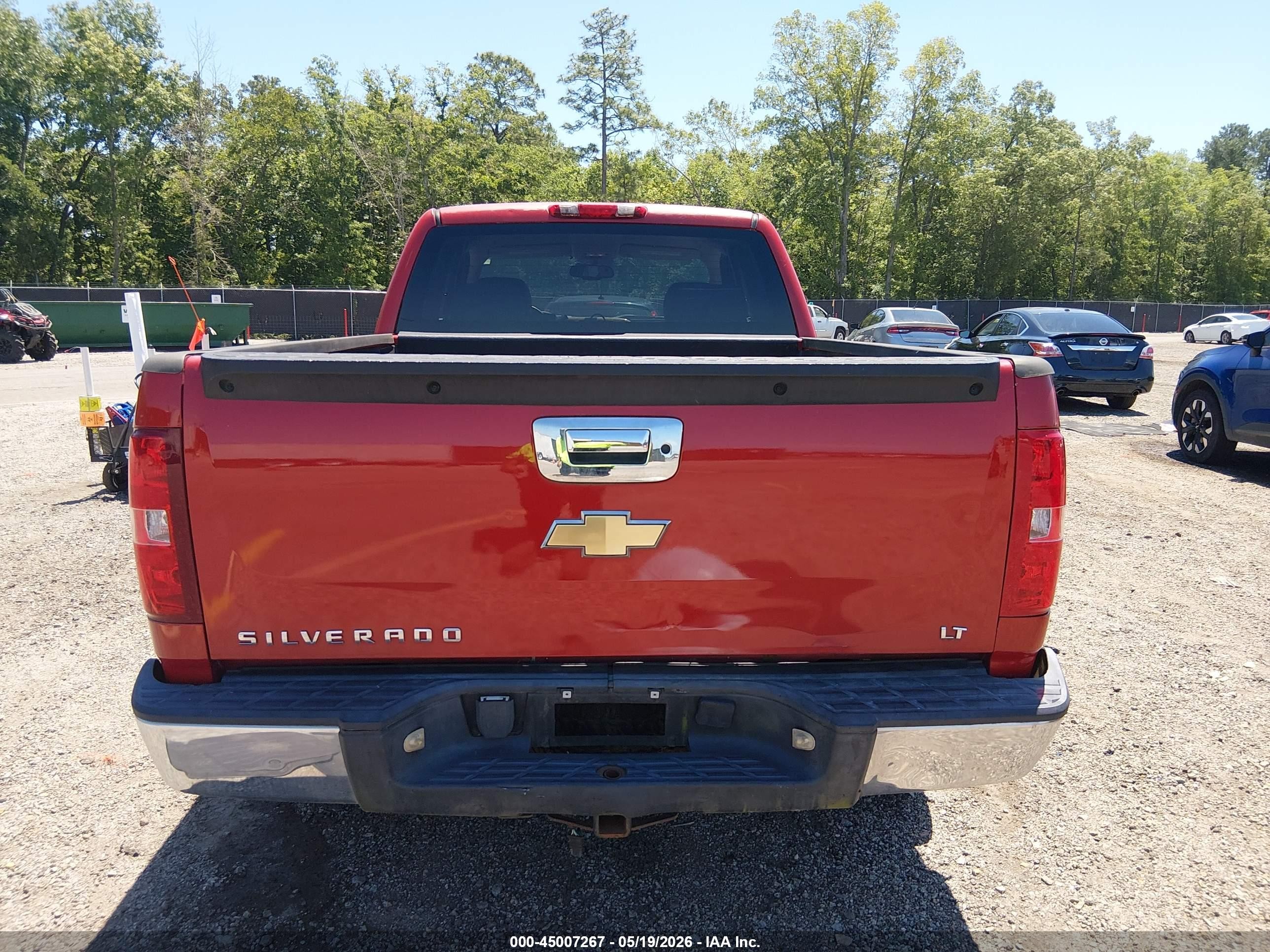 2007 Chevrolet Silverado 1500 Lt1 Red vin: 2GCEC19C371707169