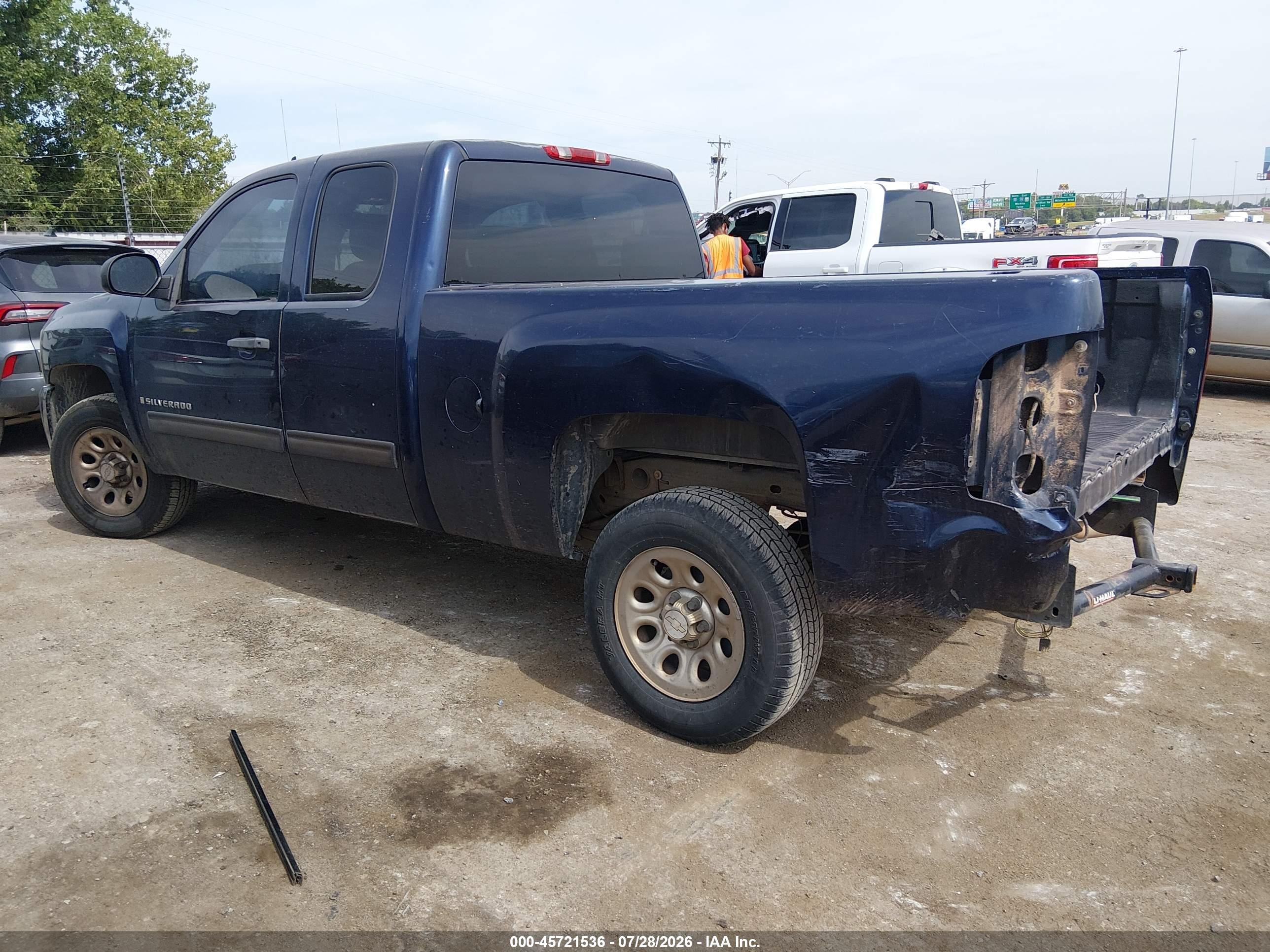 2009 Chevrolet Silverado 1500 Ls Dark Blue vin: 2GCEC19C391126550