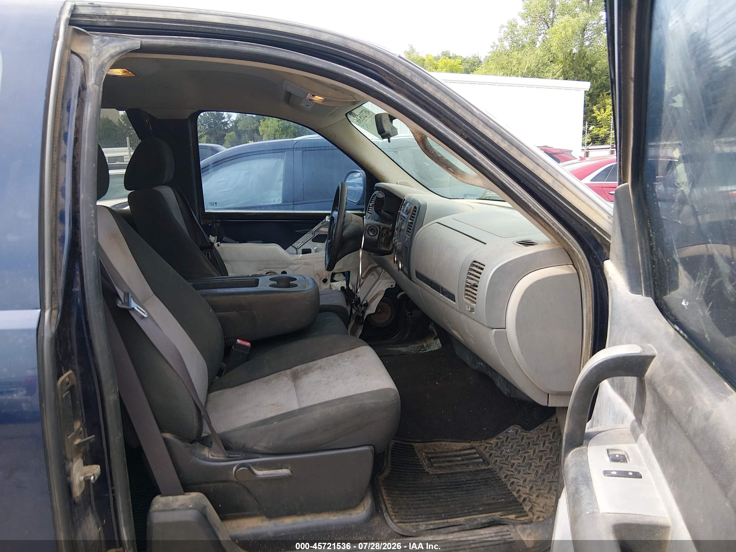 2009 Chevrolet Silverado 1500 Ls Dark Blue vin: 2GCEC19C391126550