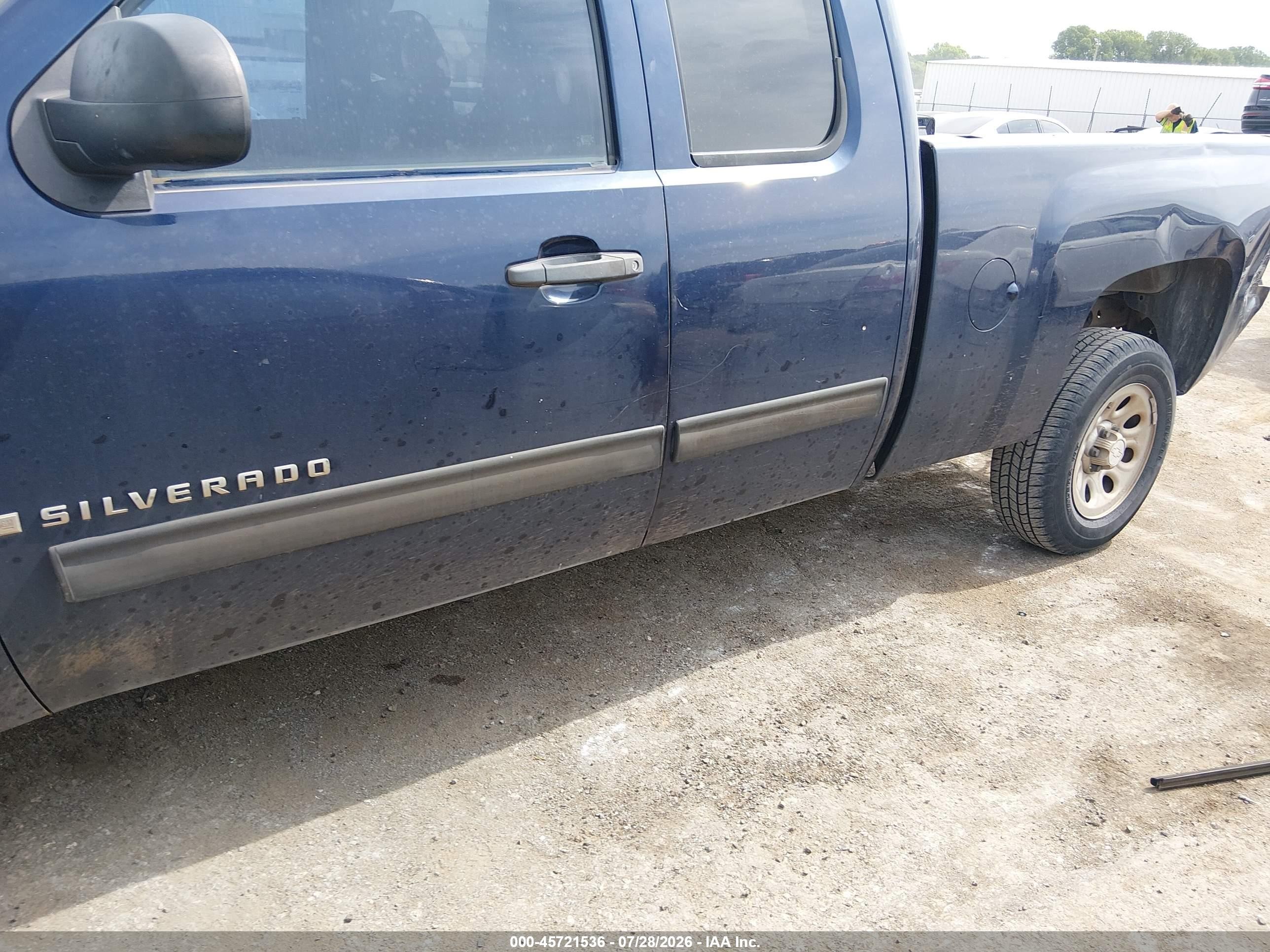2009 Chevrolet Silverado 1500 Ls Dark Blue vin: 2GCEC19C391126550