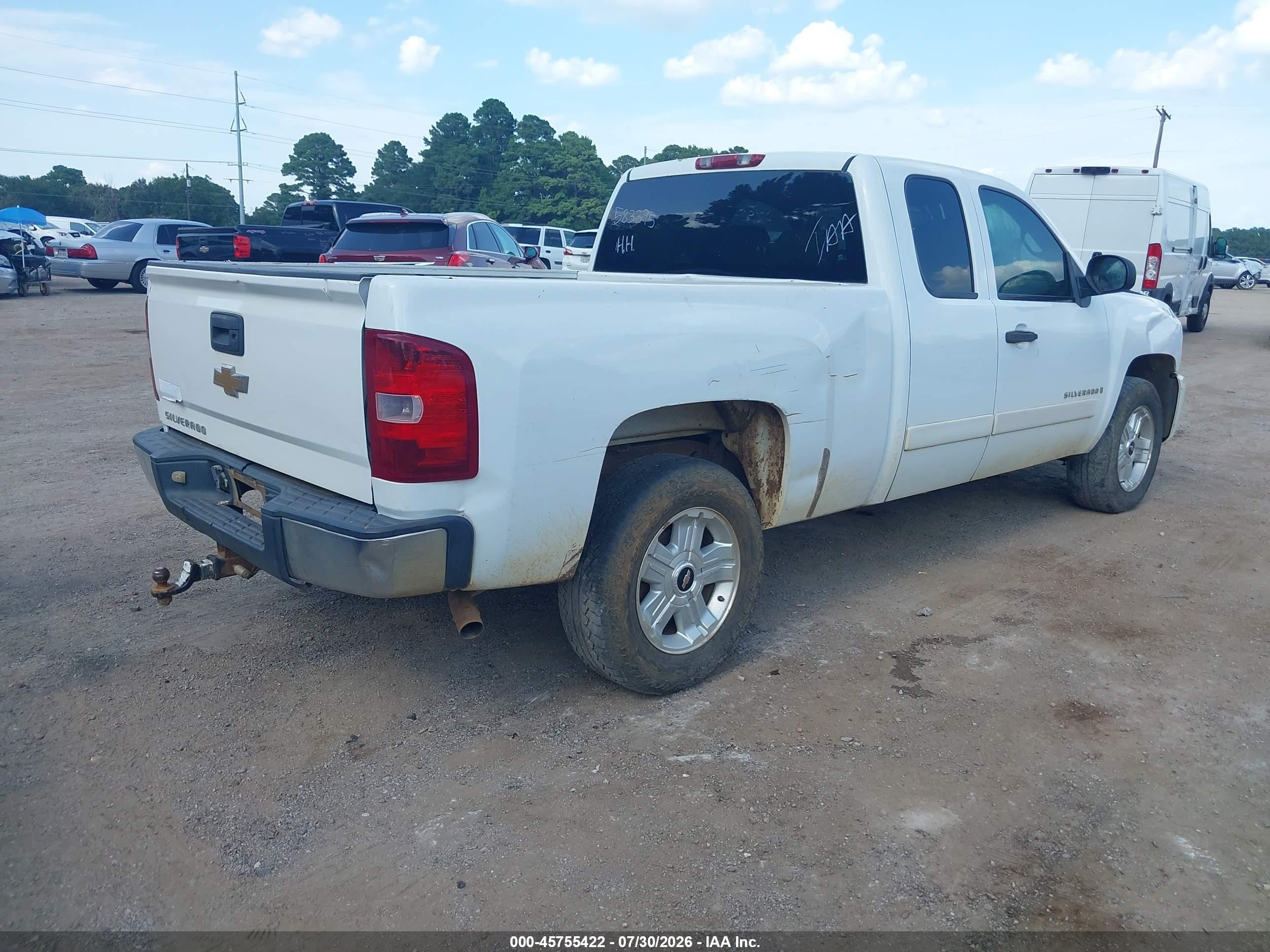 2007 Chevrolet Silverado 1500 Lt1 White vin: 2GCEC19C471583395
